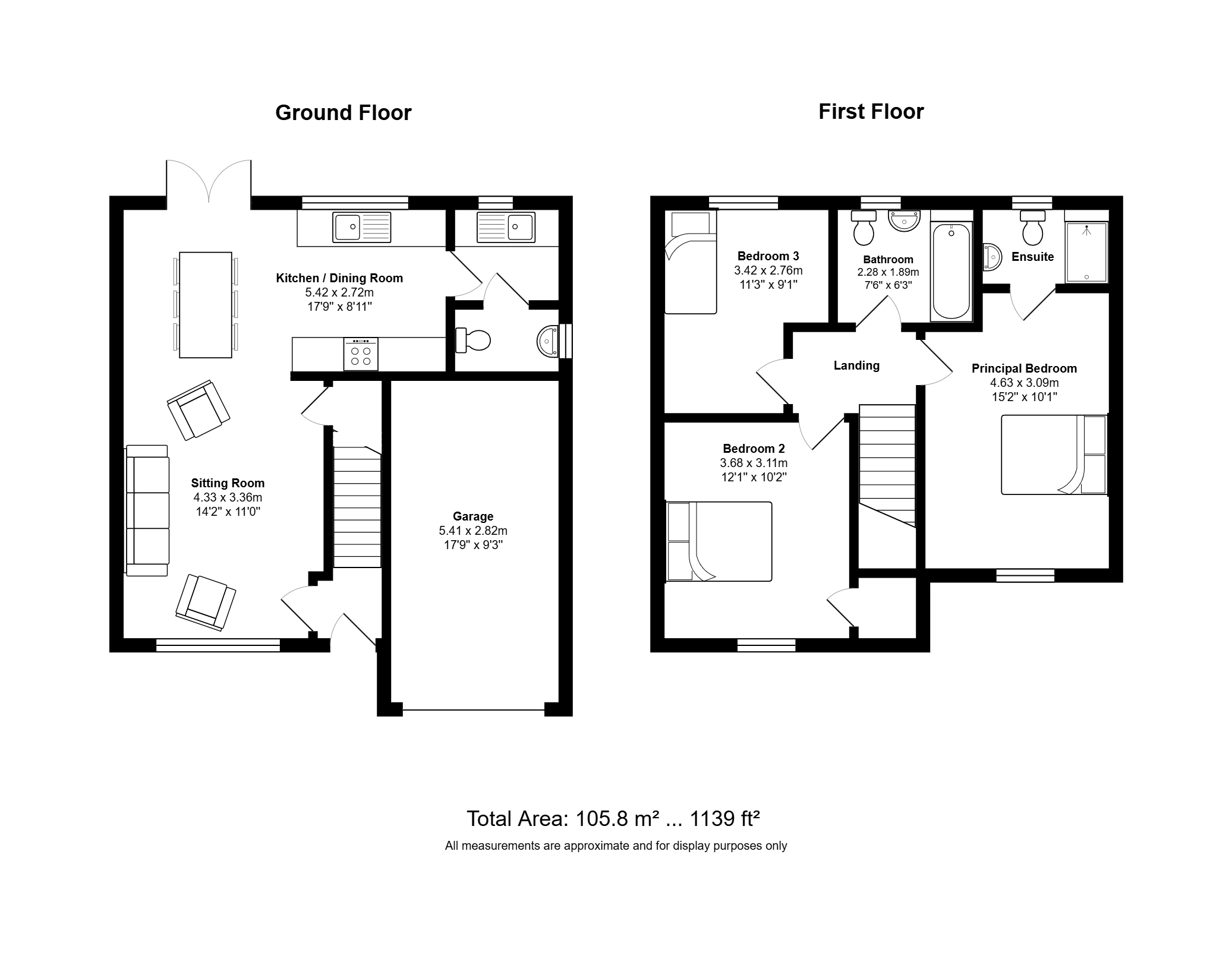 Alan Avenue, Norwich floorplan