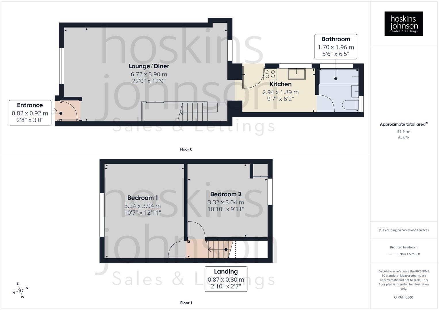 Wood Road, Pontypridd floorplan
