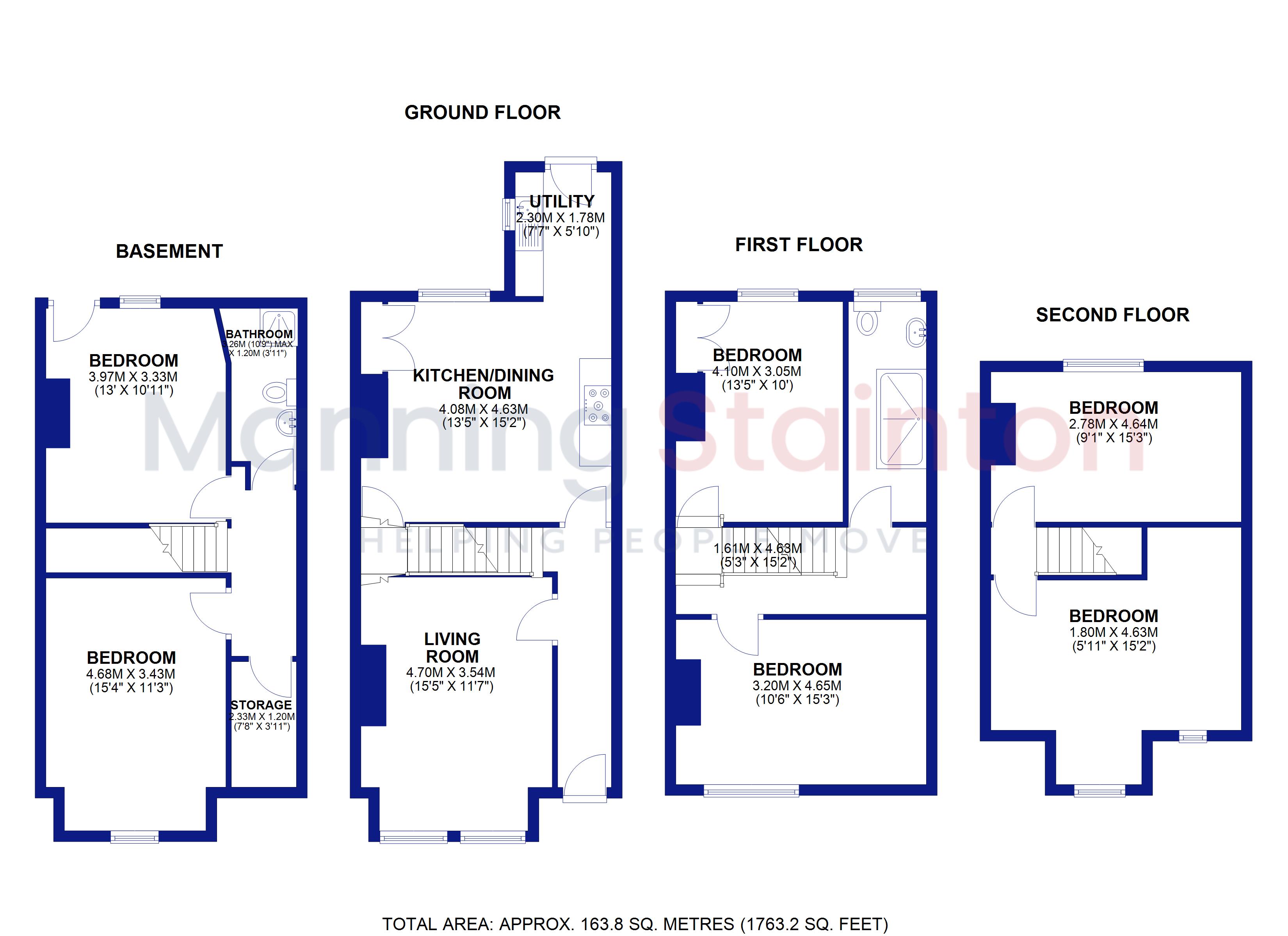 31, De Lacy Mount, West Yorkshire floorplan