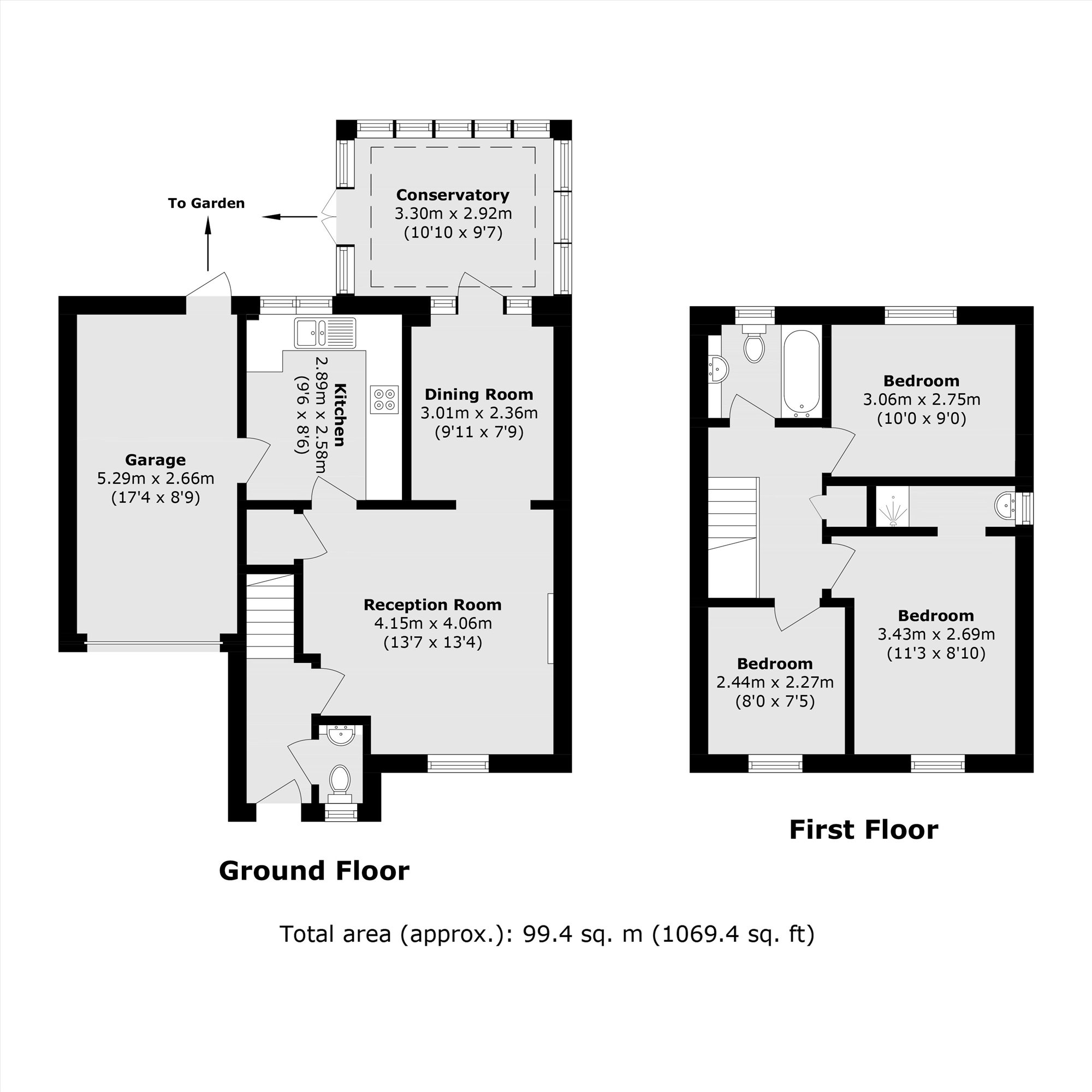 11, Tangmere Grove, Kingston Upon Thames floorplan