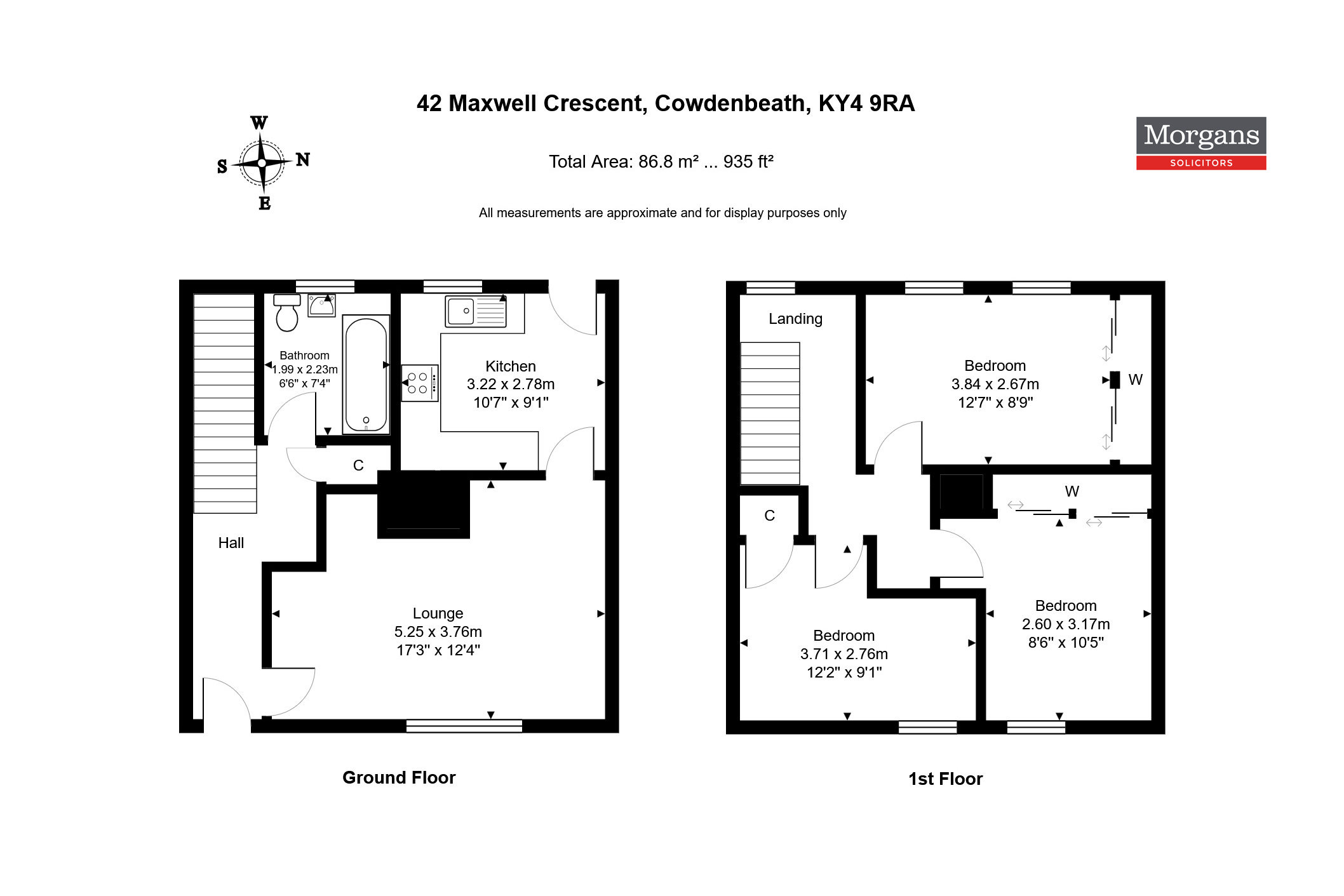 42, Maxwell Crescent, Cowdenbeath floorplan