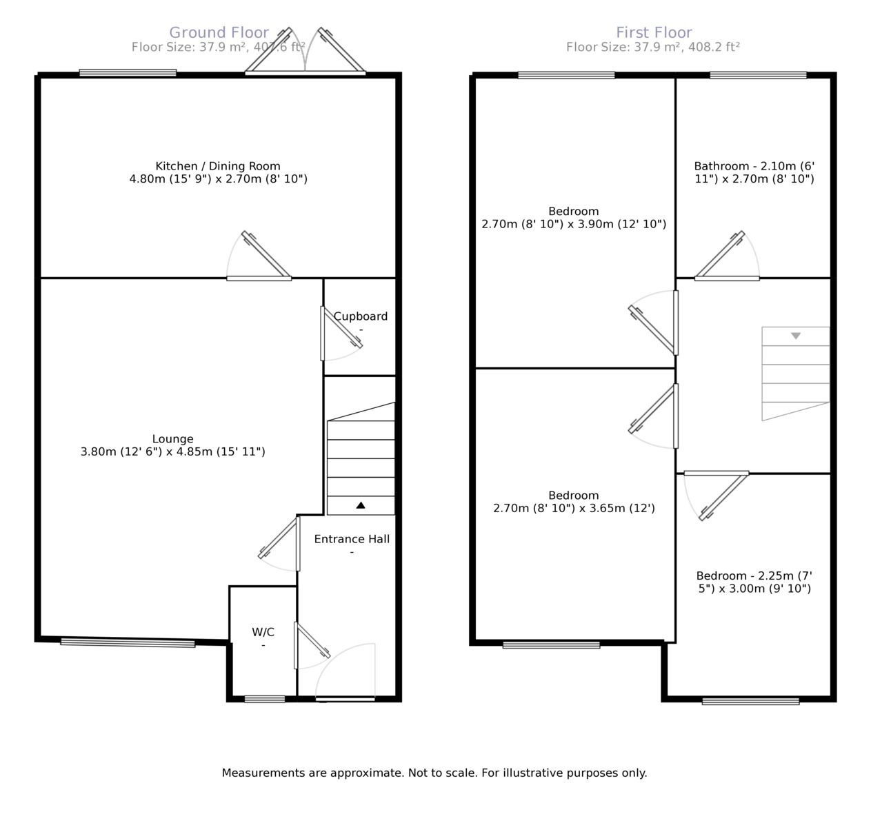 3 Bedrooms Semi-detached house to rent in Highbury Grove, Chesterfield S41