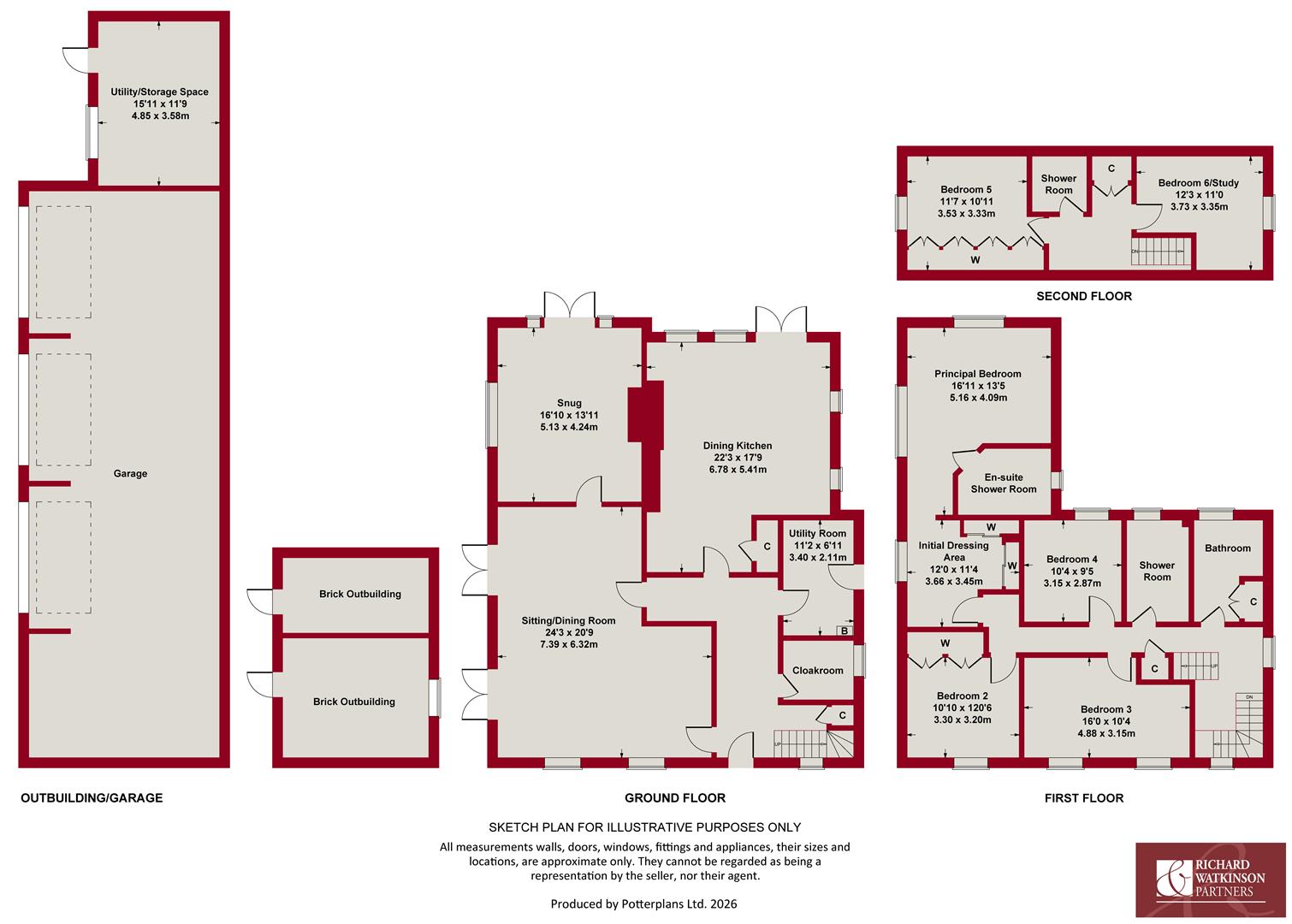 Meadow Farm, Main Street, Syerston floorplan