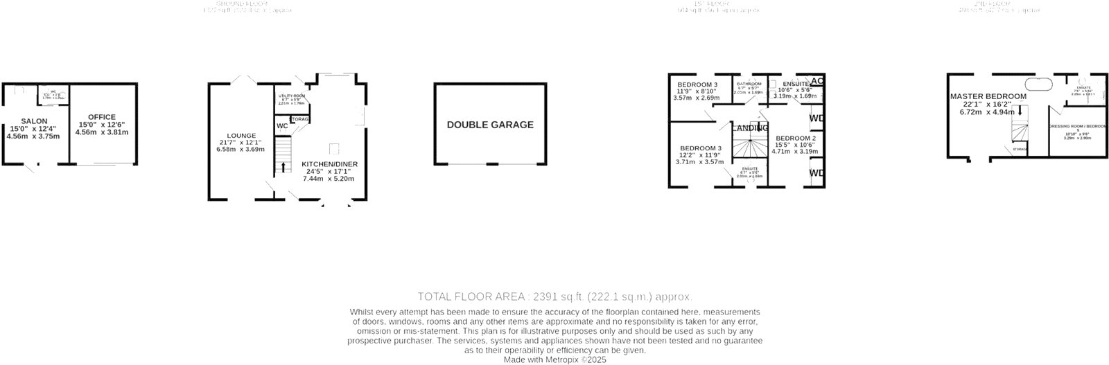 11, Augustus Close, Lincoln floorplan