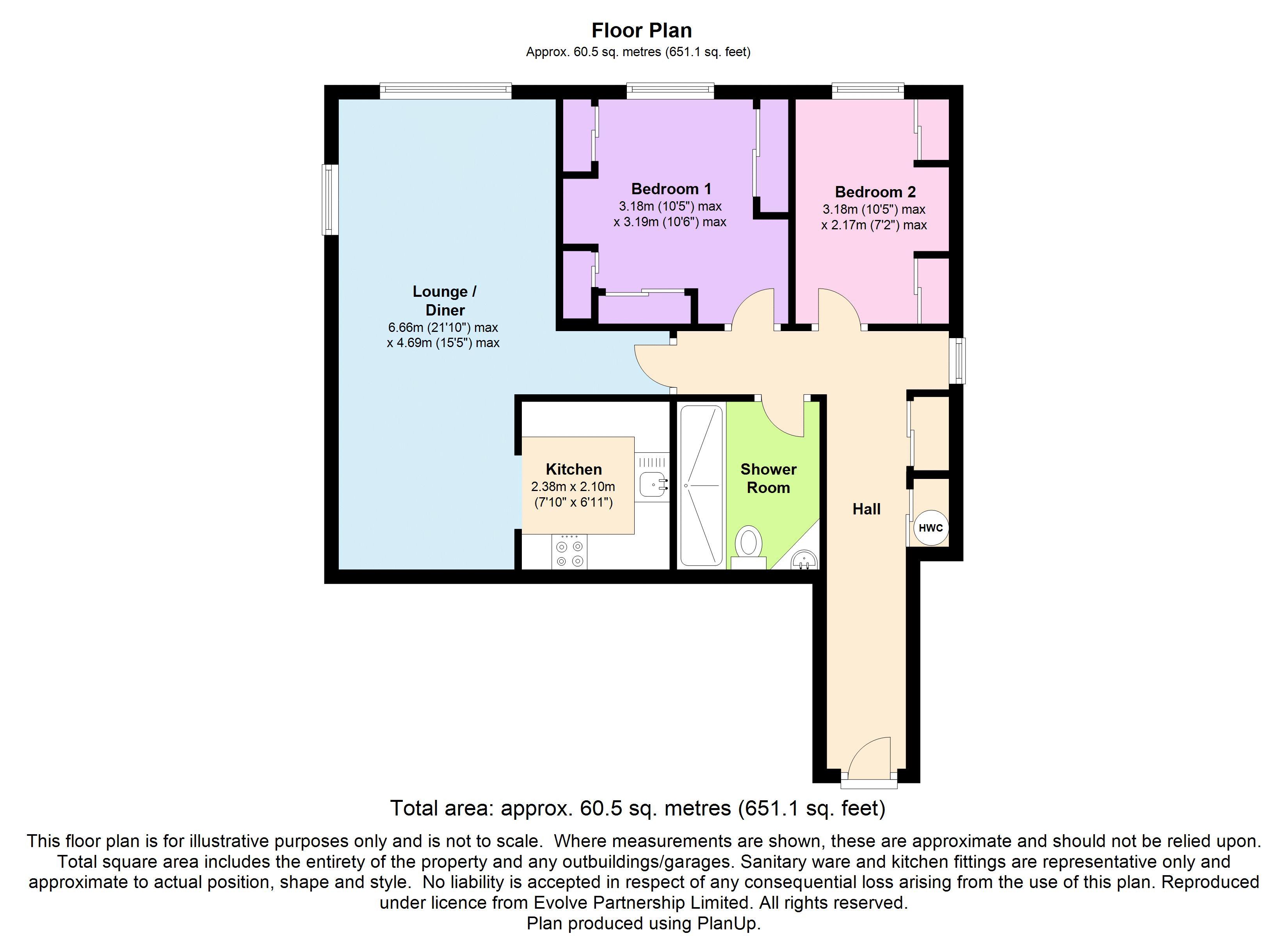 2 Bedrooms Flat for sale in Hillside Court, Ormskirk L39