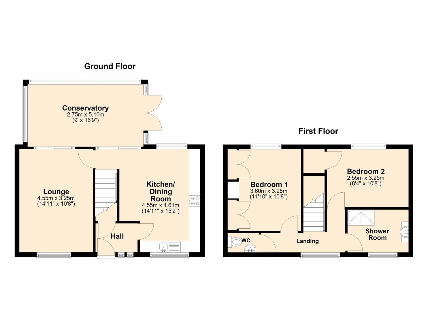 Coleford Grove, Hull floorplan