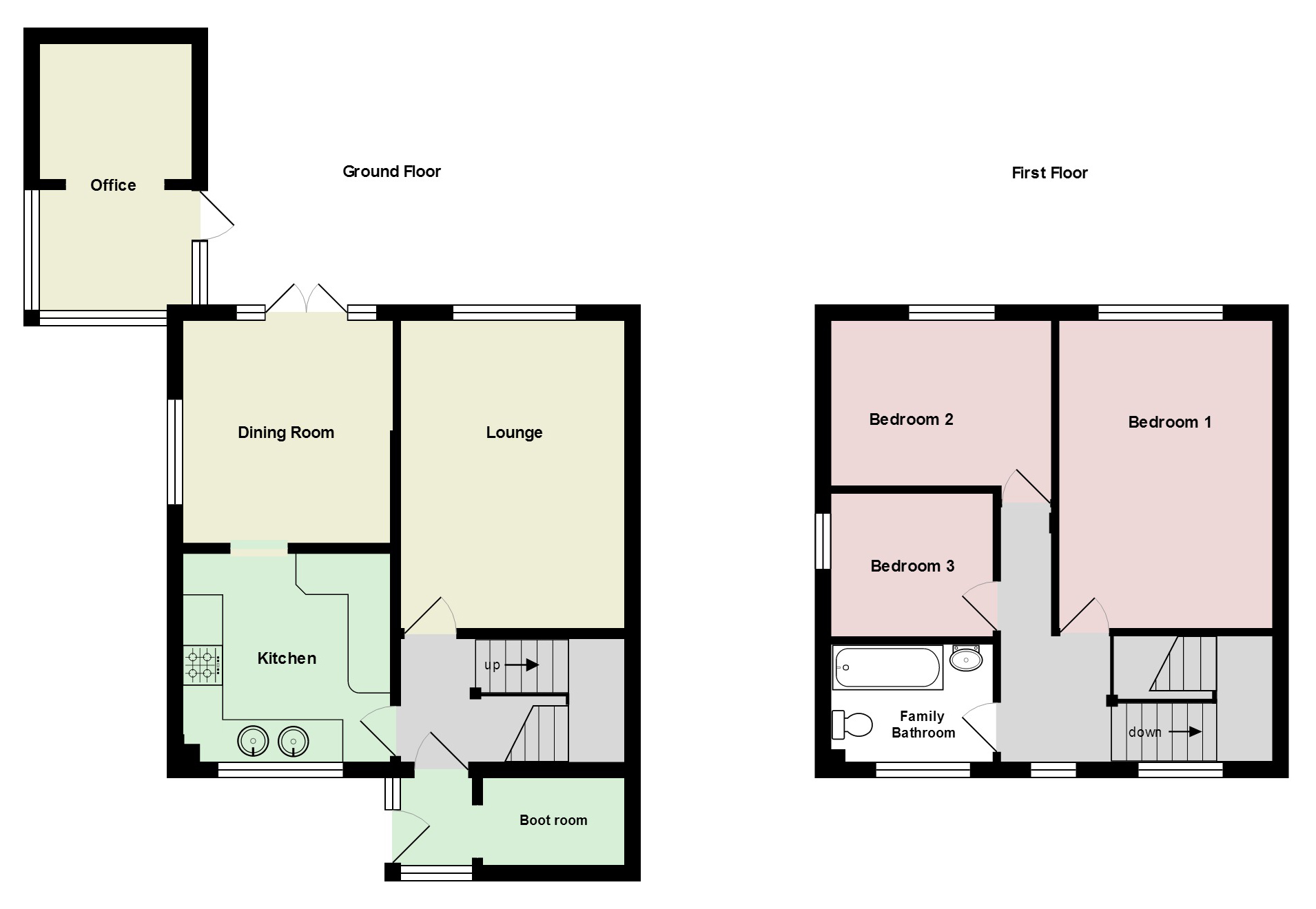 3 Bedrooms End terrace house to rent in Strand Close, Meopham, Gravesend DA13