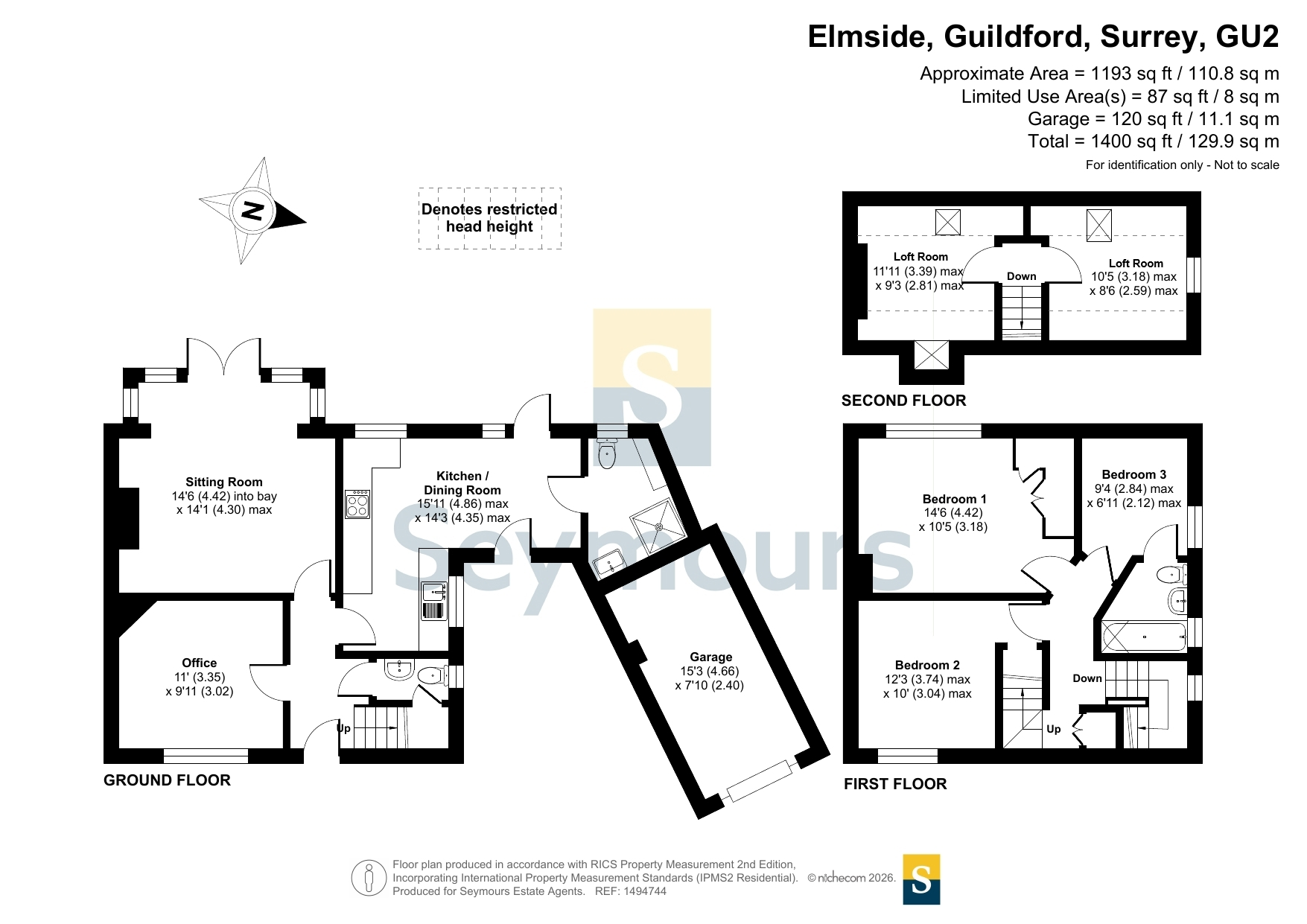 32, Elmside, Surrey floorplan