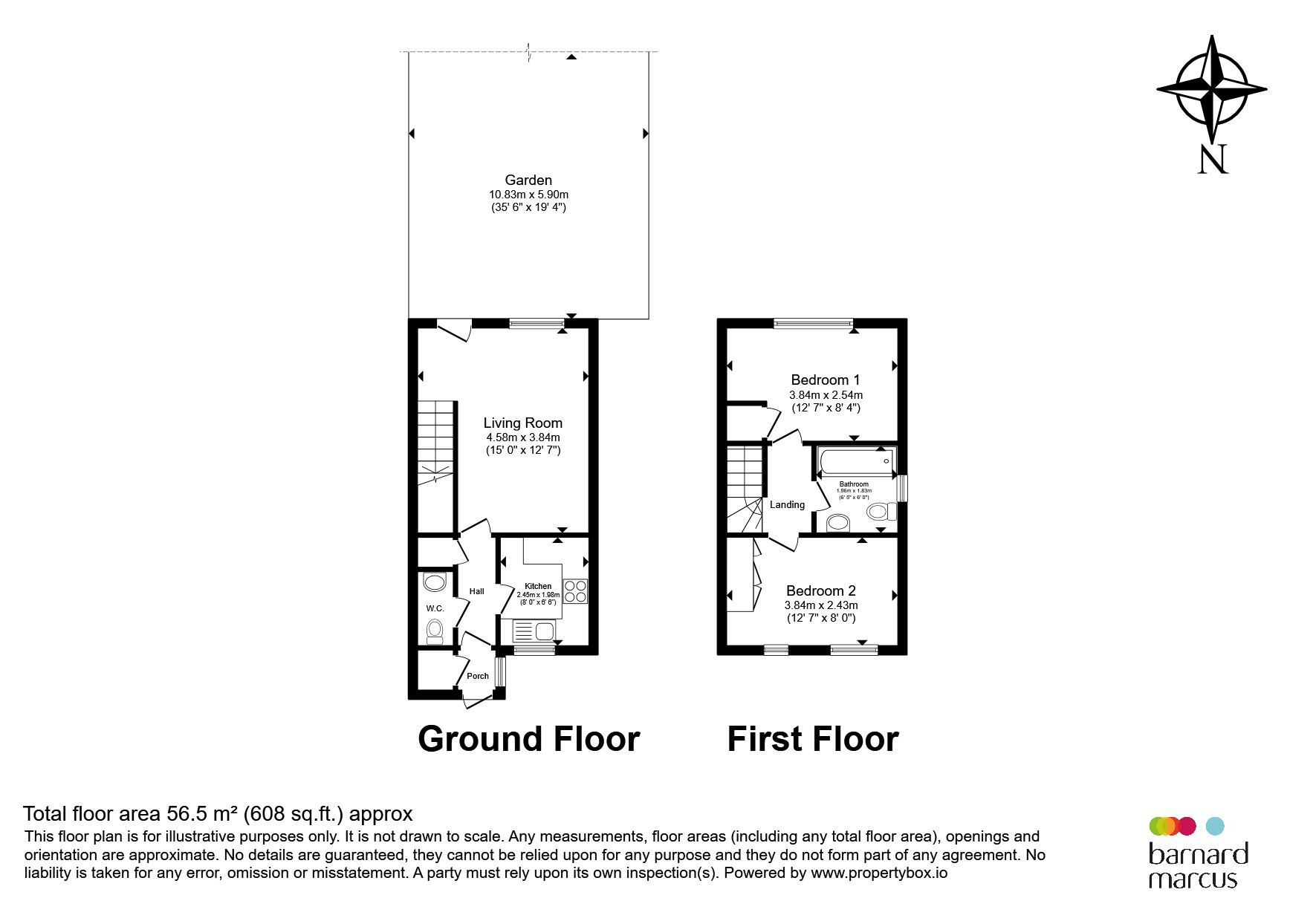 10, Chelmsford Close, Sutton floorplan