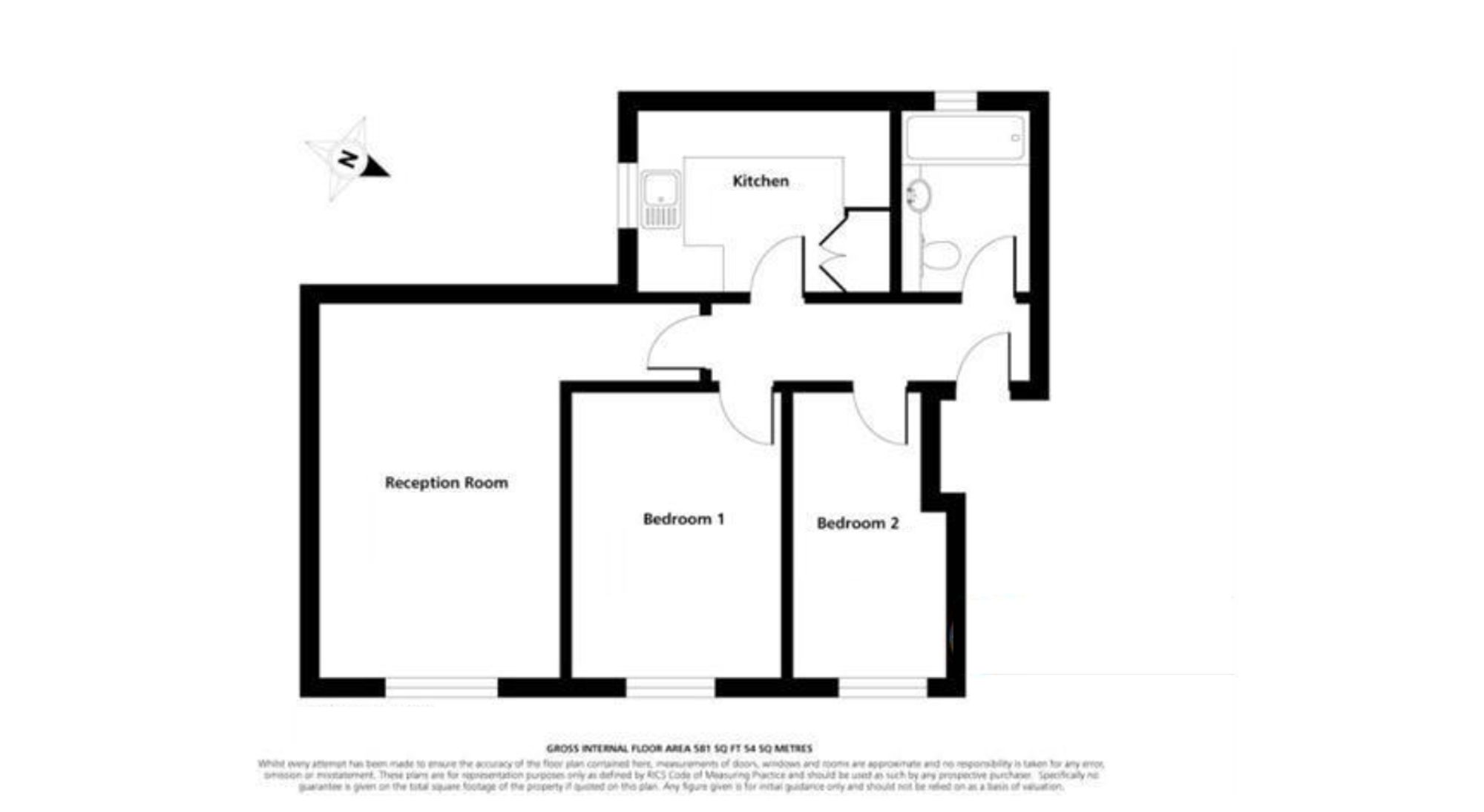 91 Clarence Close, Barnet floorplan