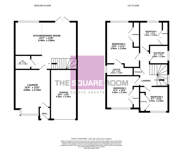 18, Beacon Fell Close, Cleveleys floorplan
