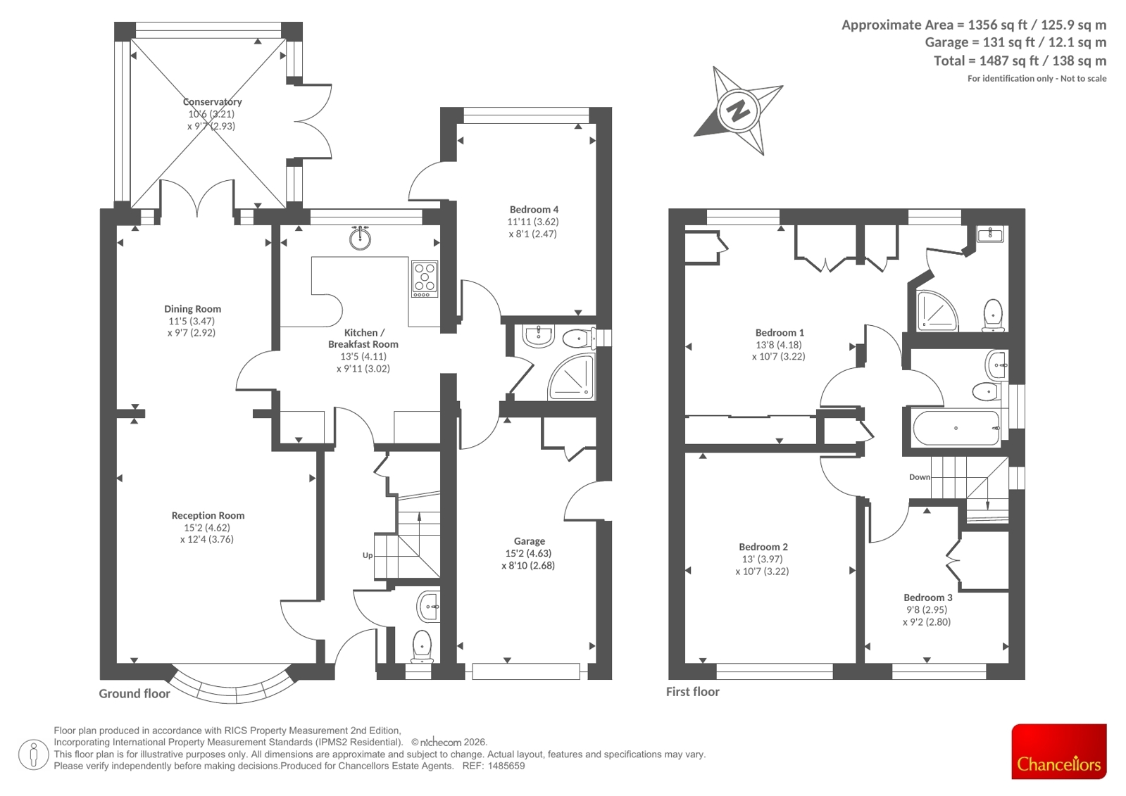 24, Highwayman's Ridge, Windlesham floorplan