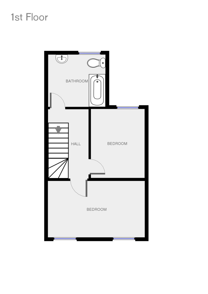 93, May Street, Cardiff floorplan