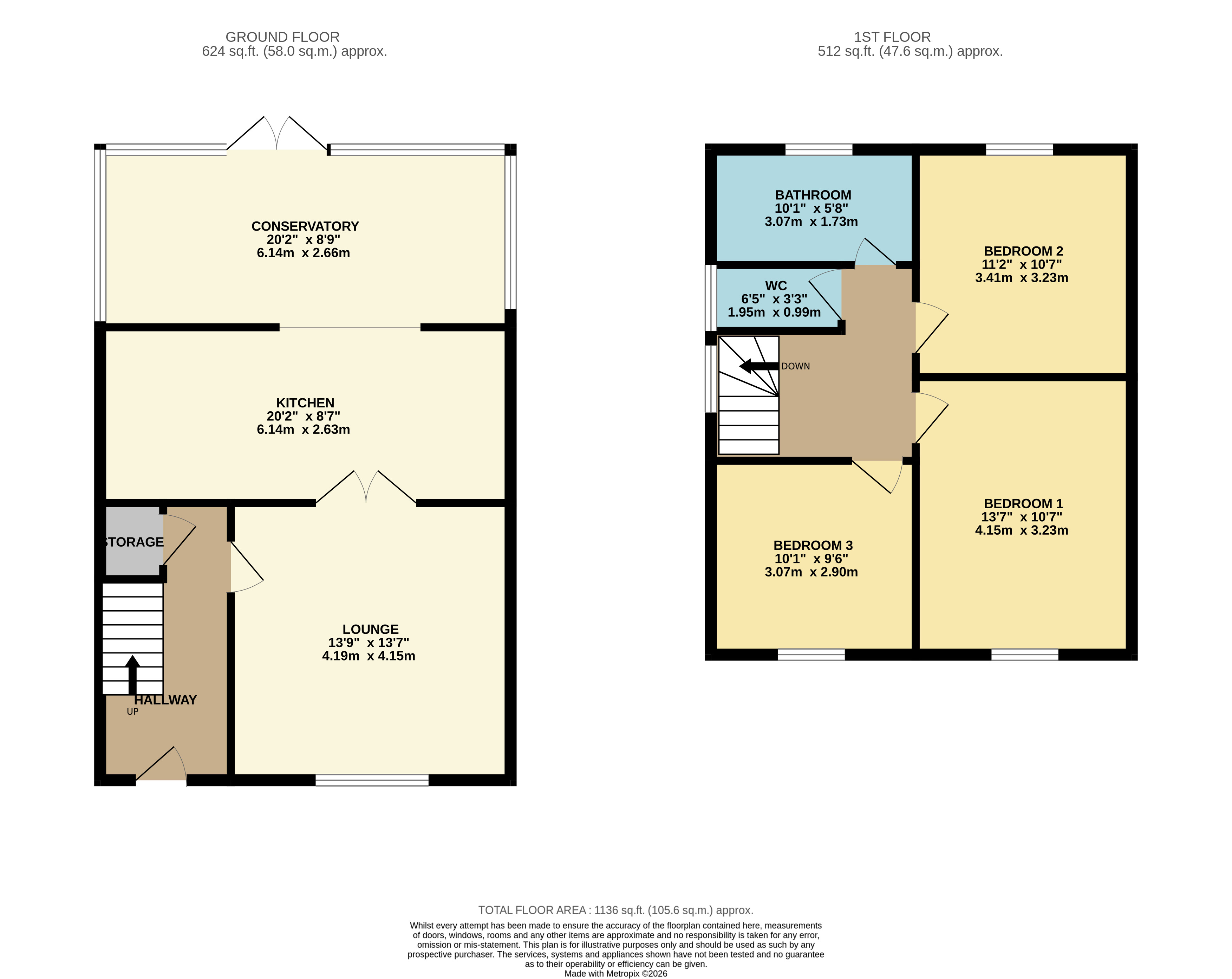 172, Brownlow Road, Bolton floorplan