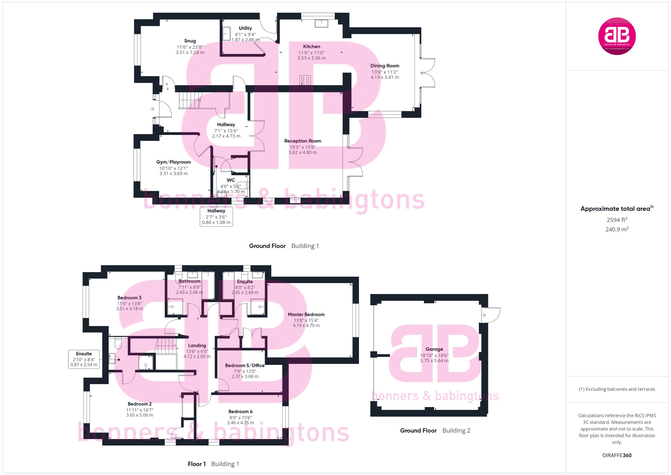 38 Lower Icknield Way, Chinnor floorplan