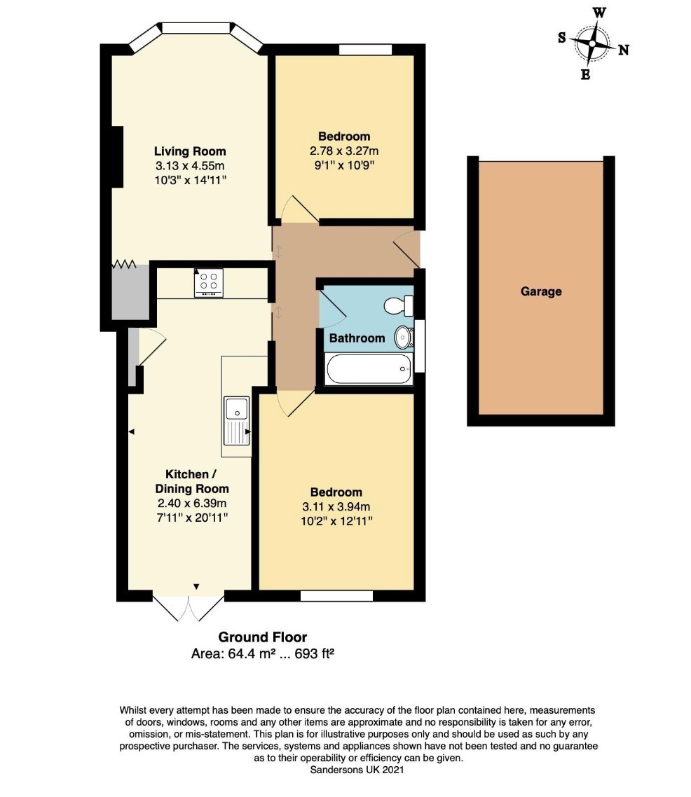 Bybrook Road, Kennington, Ashford floorplan
