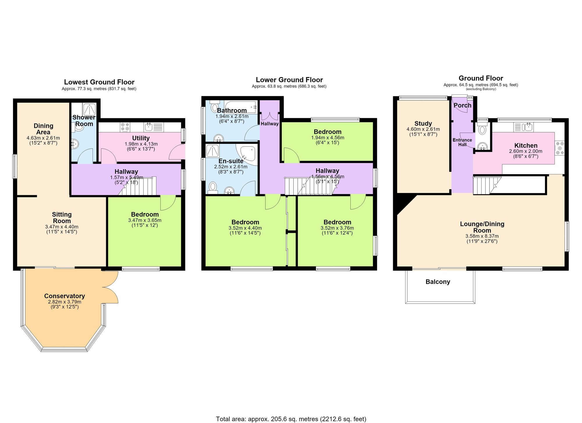 62 Wheatlands Road, Paignton floorplan