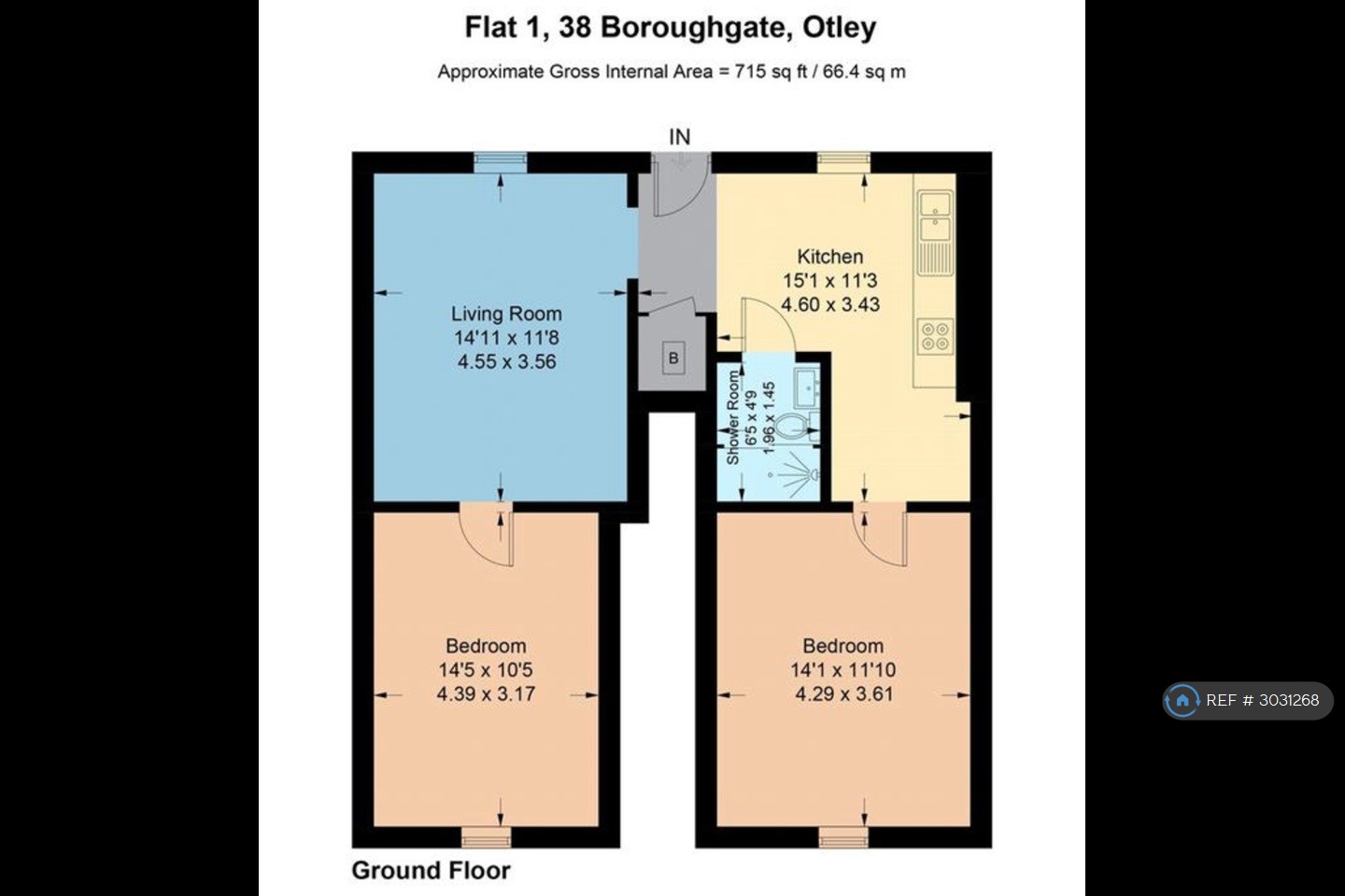 38, Boroughgate, Otley, LS21 floorplan