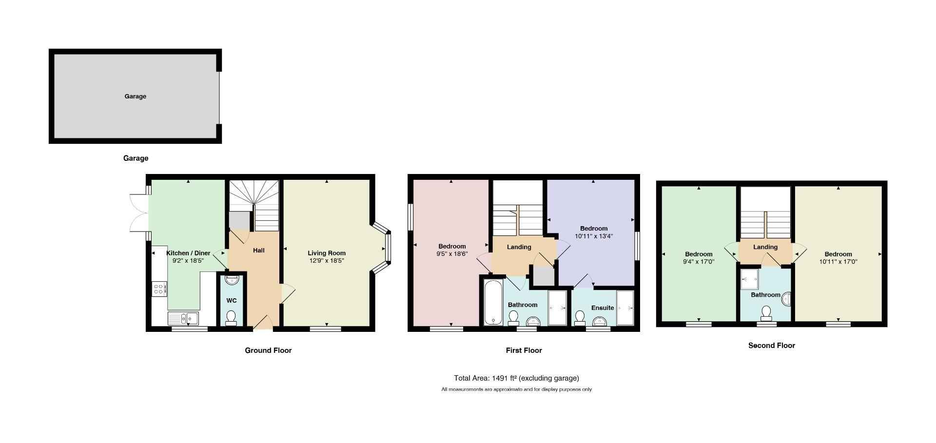 Plot 164, Chamberlains Bridge, Leighton Buzzard floorplan