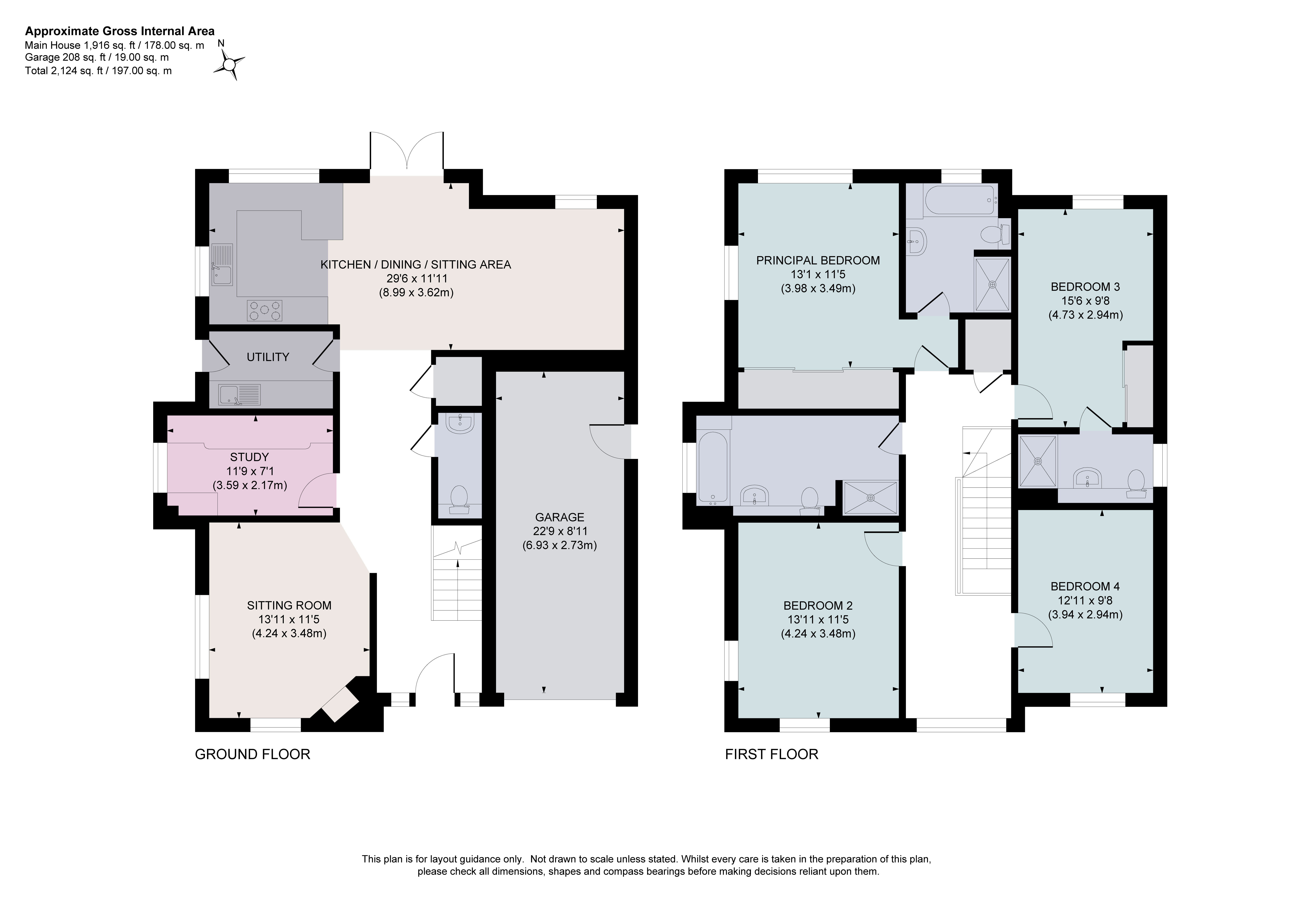 1, Firefly Road, Chertsey floorplan