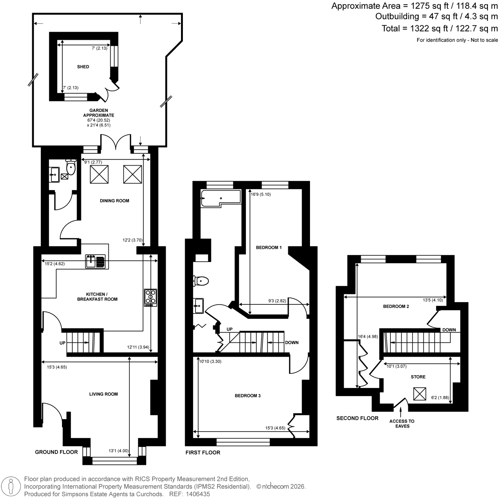4, French Street, Sunbury-On-Thames floorplan