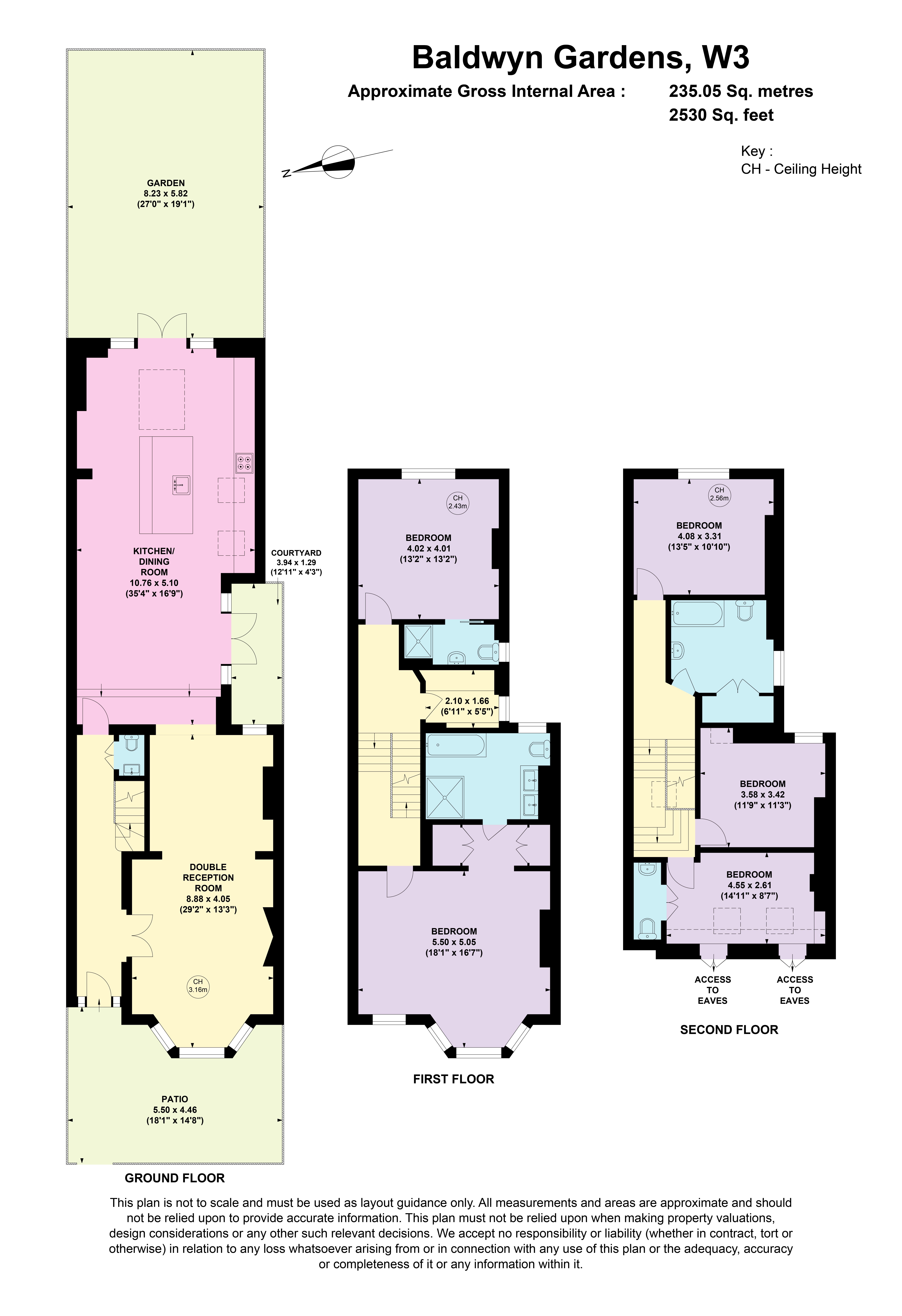 8, Baldwyn Gardens, London floorplan