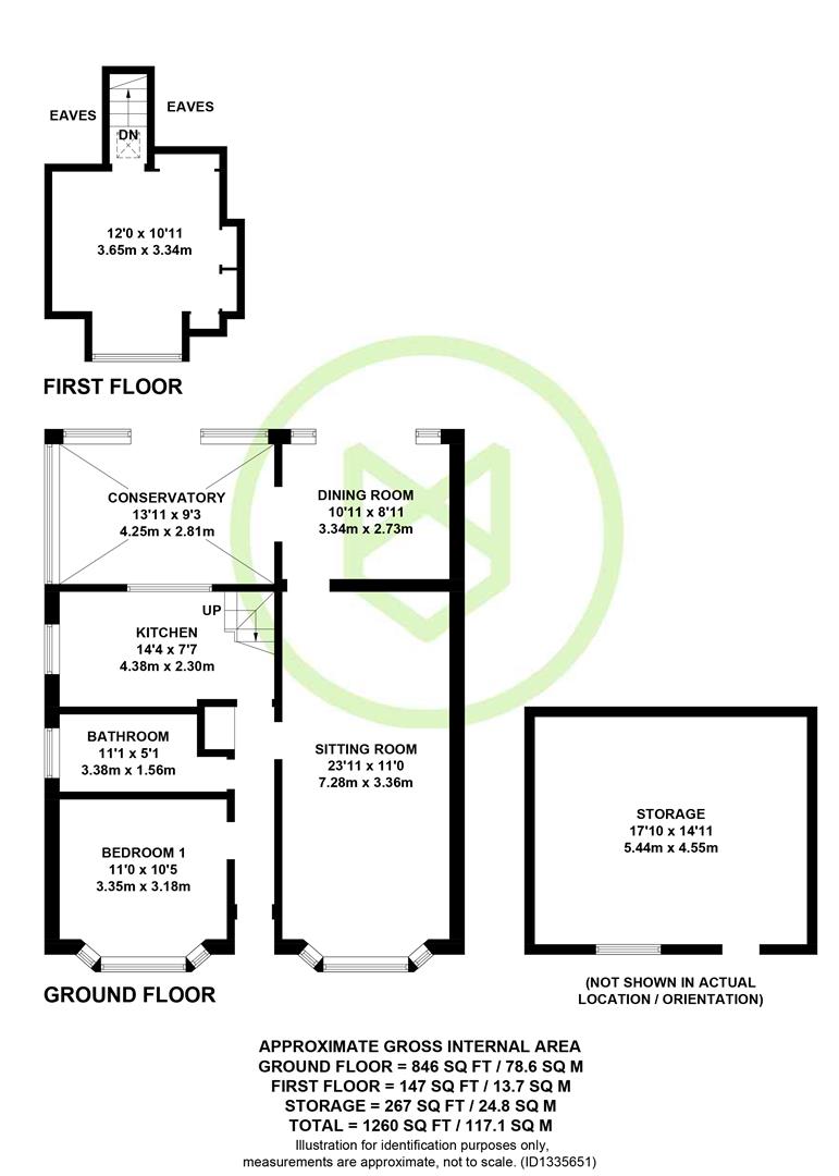 62, Hammonds Way, Southampton floorplan