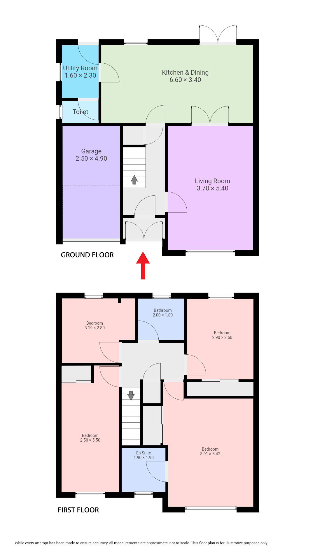 19 The Moorings, Paisley floorplan