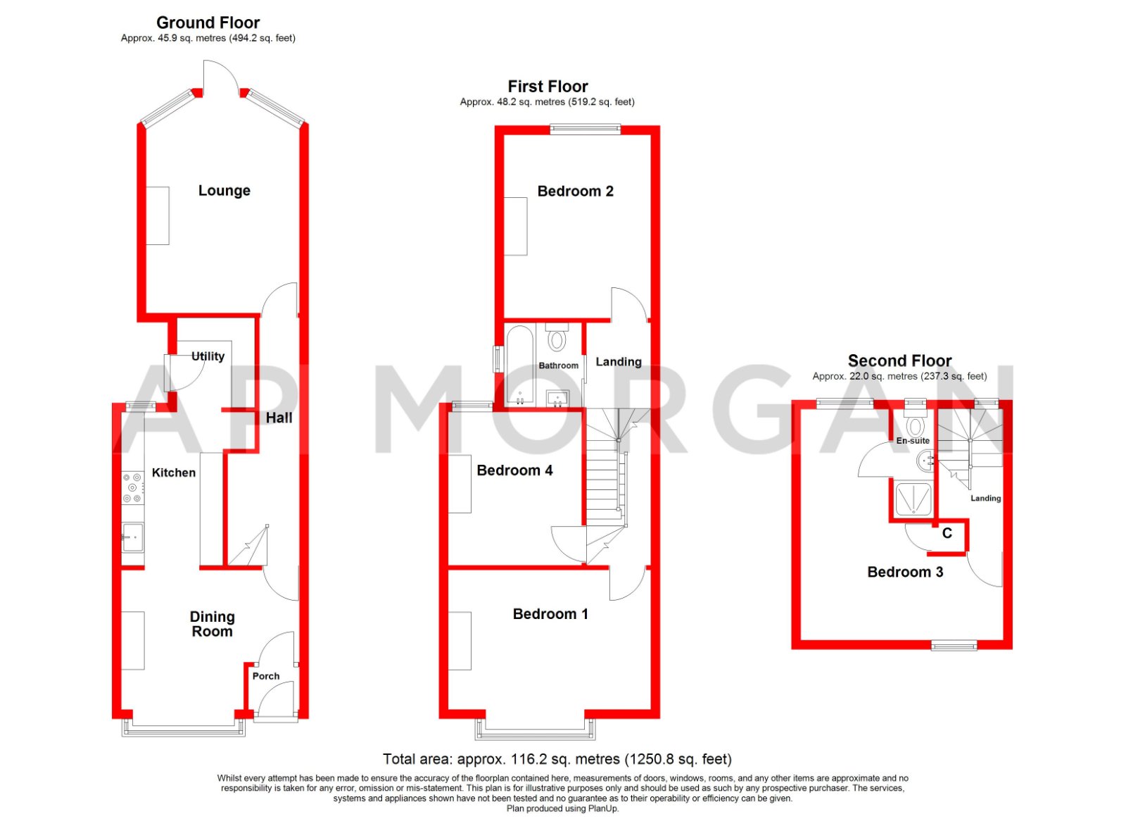 Hazelmere,, Sandhills Green, Birmingham floorplan
