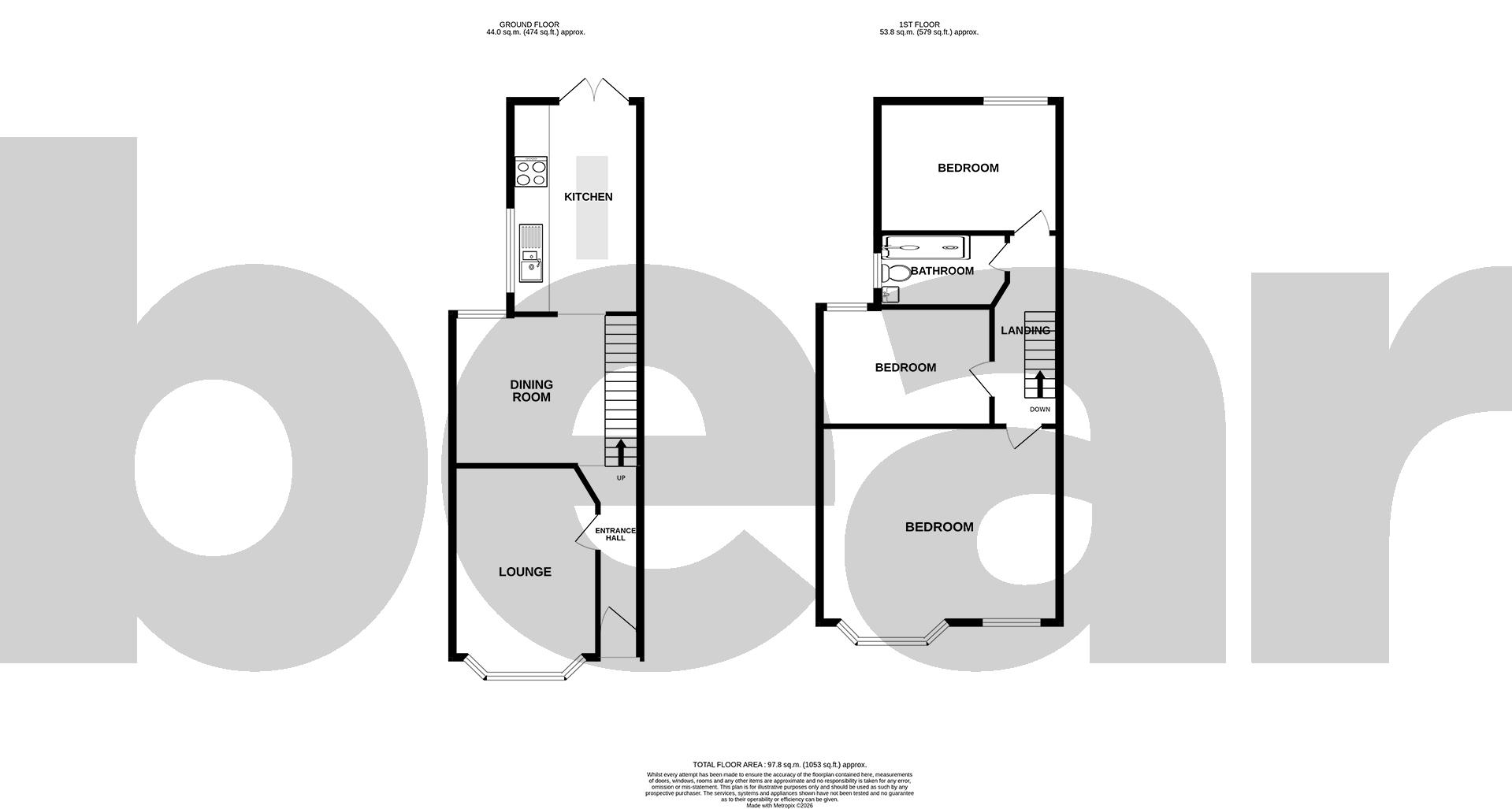 28, Rochford Avenue, Westcliff-on-Sea floorplan