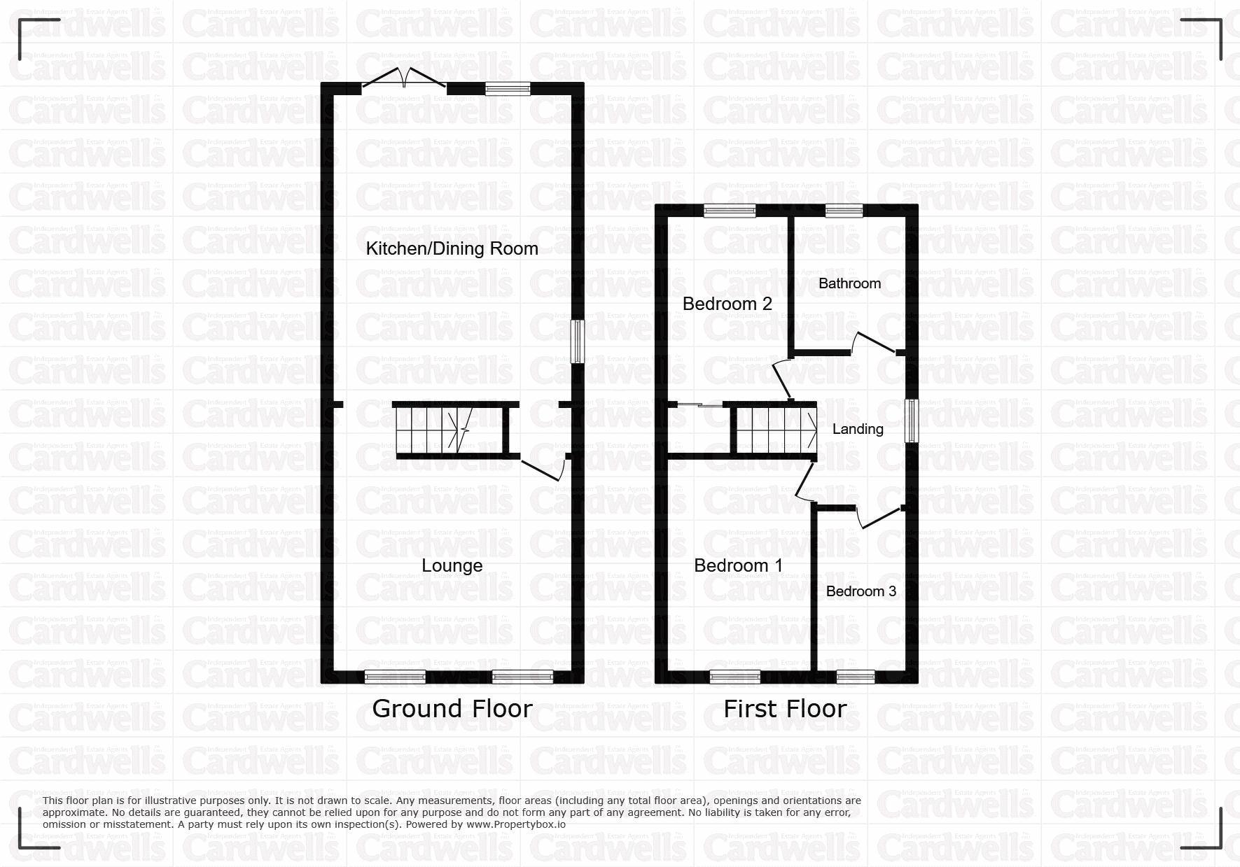 242, Springfield Road, Bolton floorplan