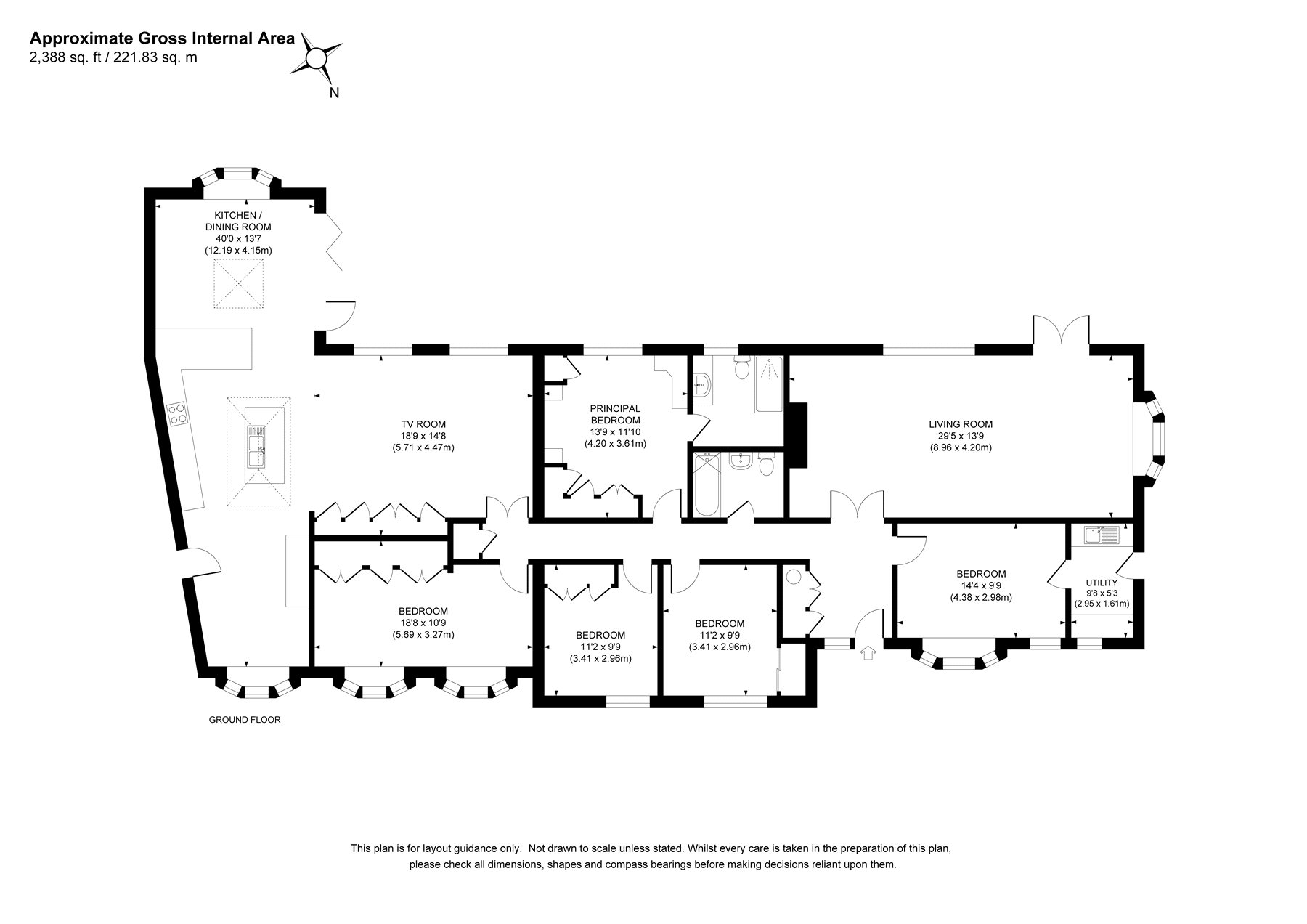 Northridge,, Bisley Green, Woking floorplan