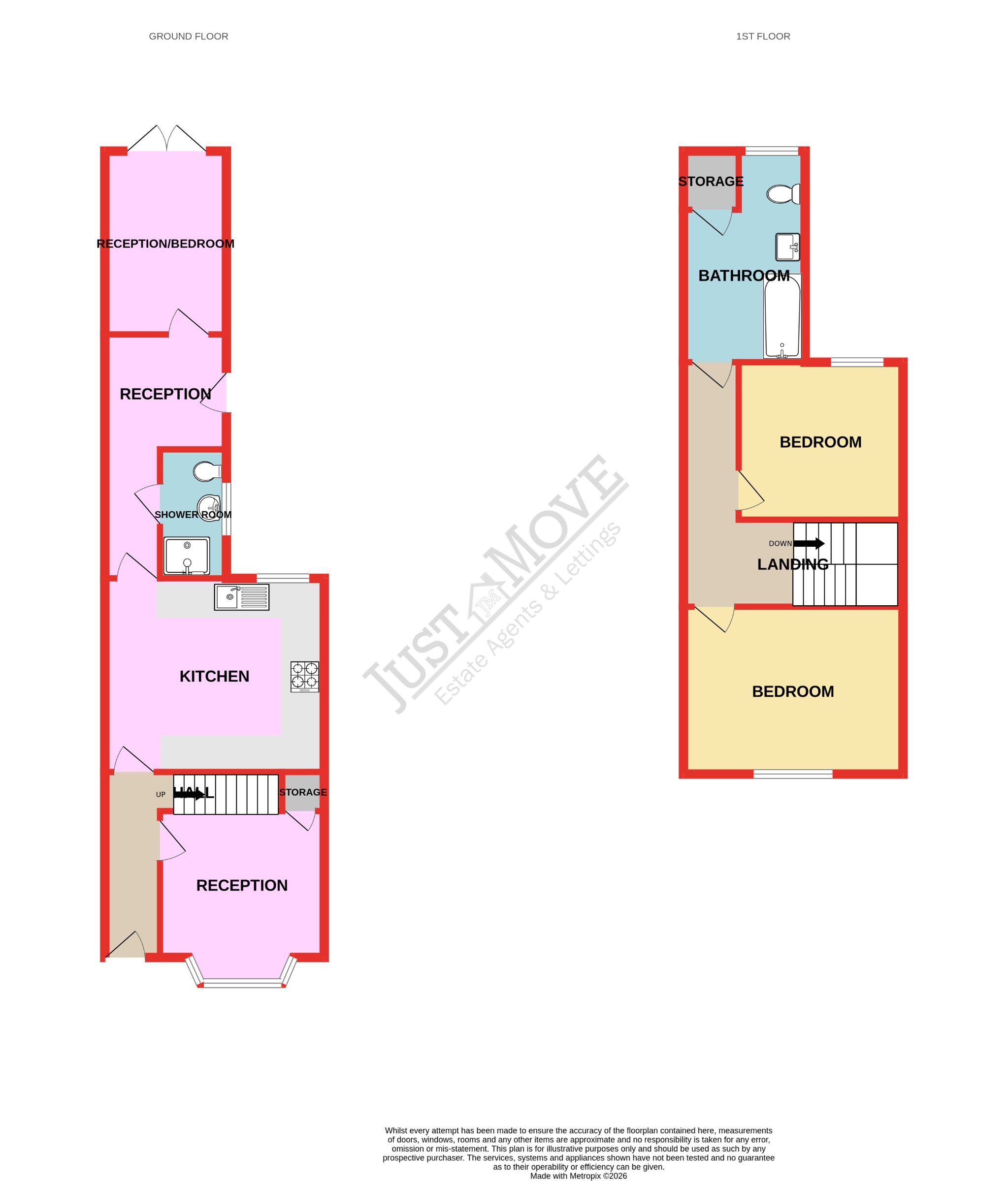 16 Frederick Road, Birmingham floorplan