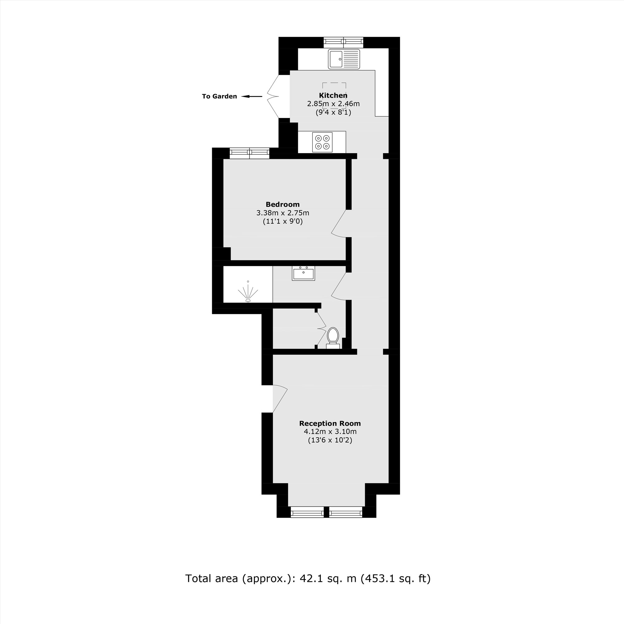 113A, Strathville Road, London floorplan