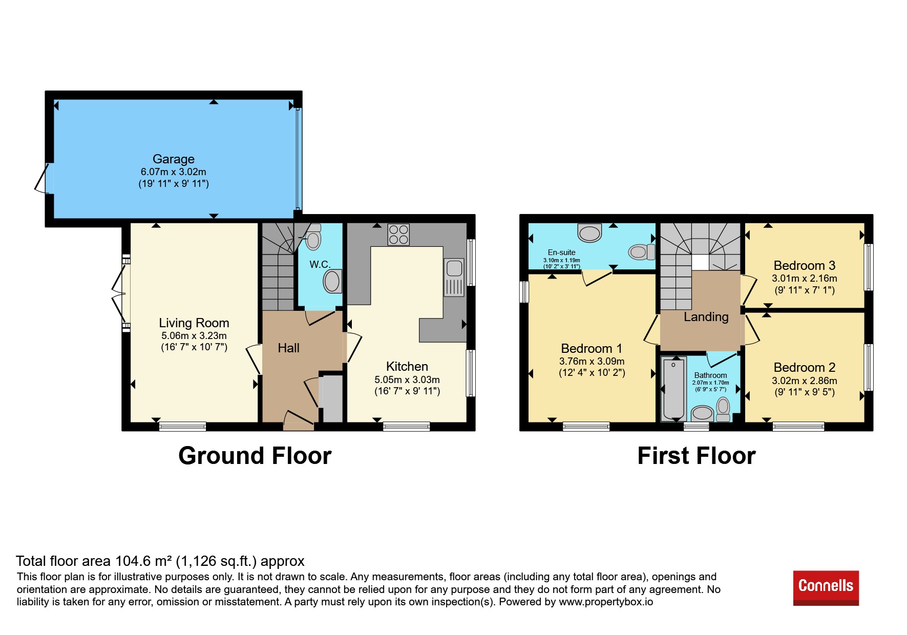 1, Lee Valley Close, ANDOVER floorplan