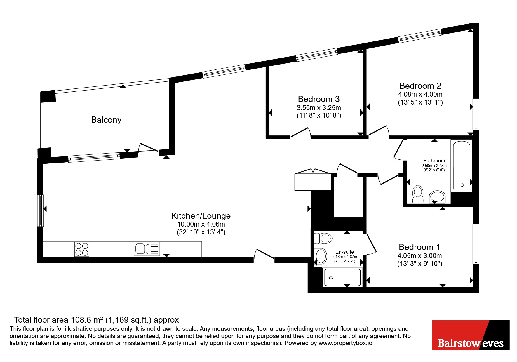 Flat 62 Copal House, 25, Minnie Baldock Street, London floorplan