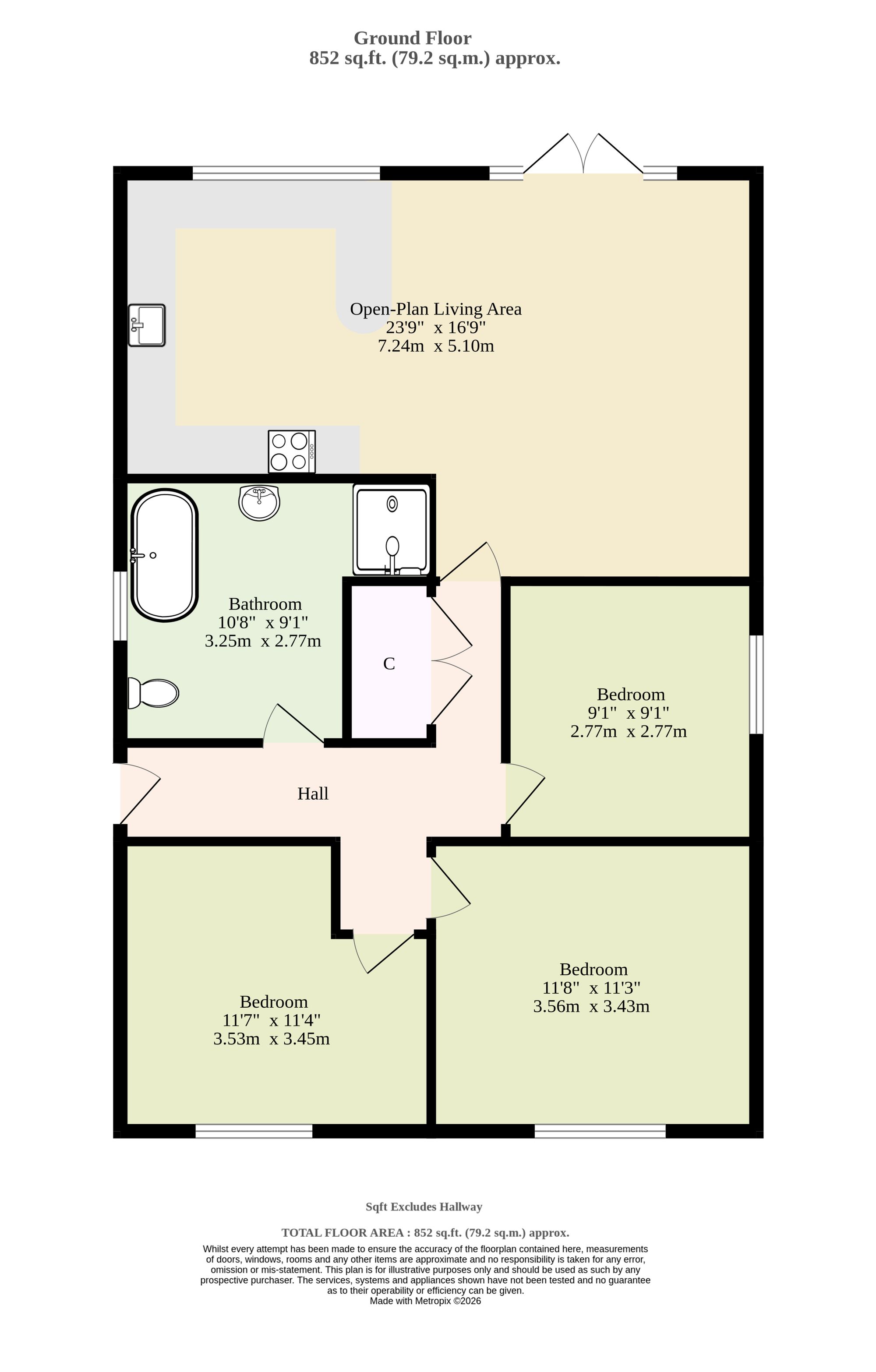 24 Valley Side Road, Norwich floorplan