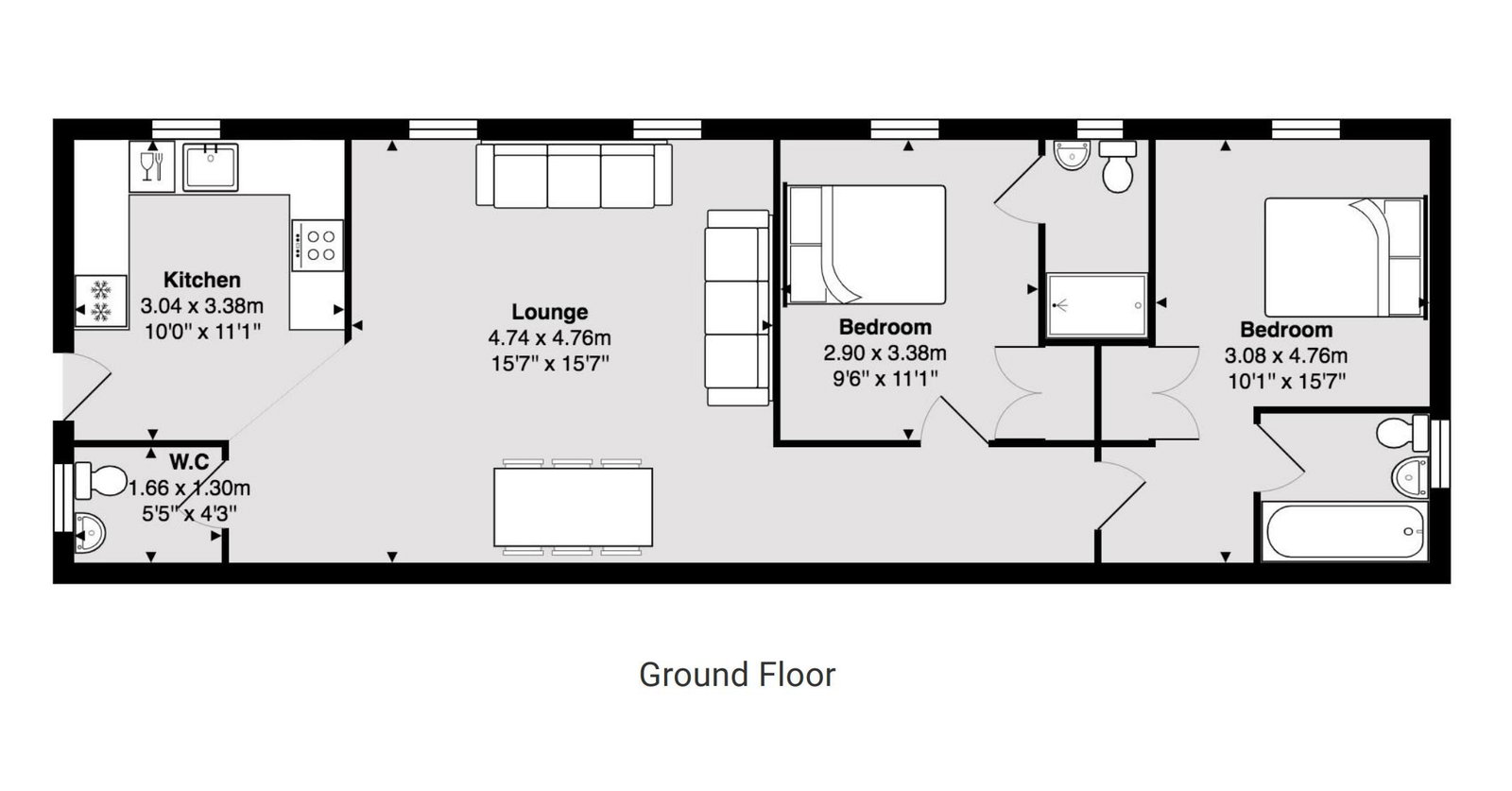 The Oaks, Whitby floorplan