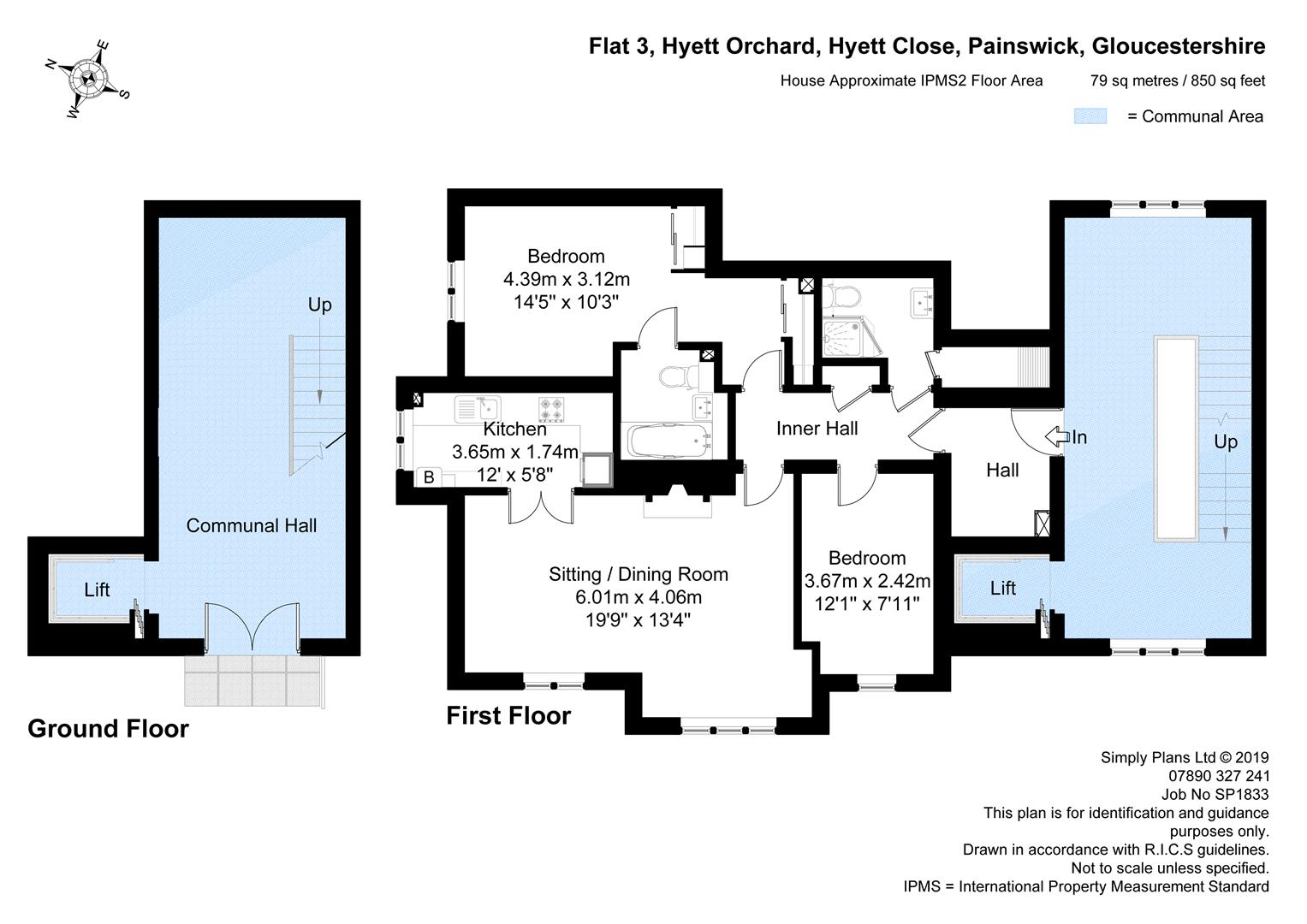 Hyett Close, Painswick, Stroud GL6, 2 bedroom flat for sale 53735468
