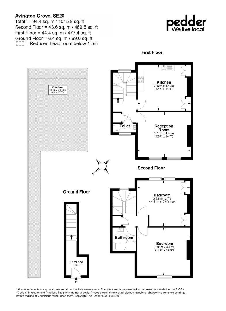 Avington Grove, London floorplan