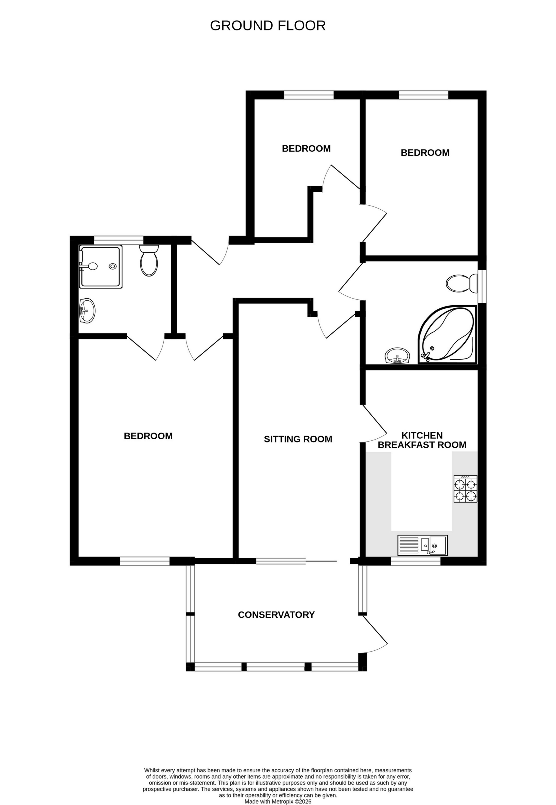 2, Garden Mews, Deal floorplan