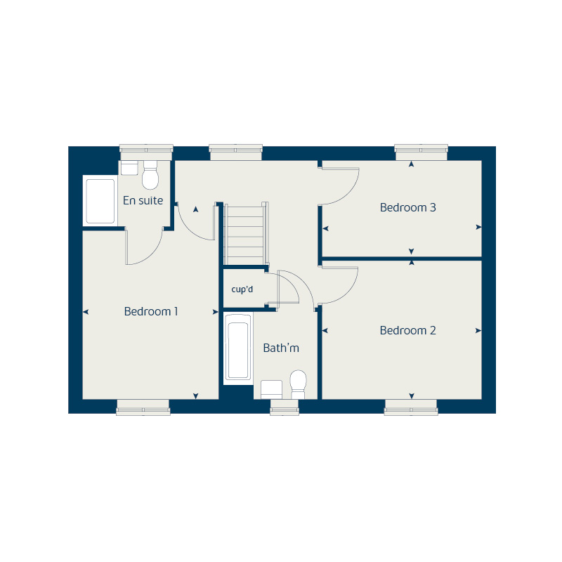 Seven Acres Drive, Westoning floorplan