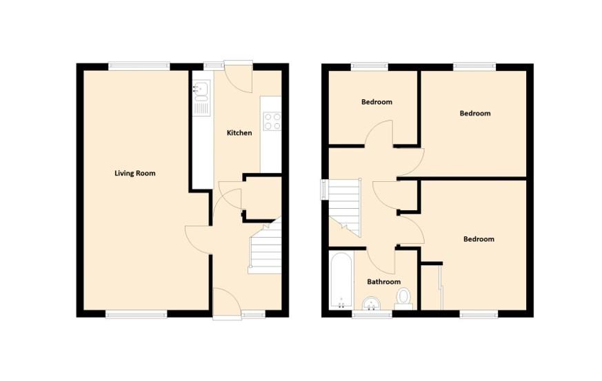 3, The Terrace, Fengate Drove, Weeting floorplan