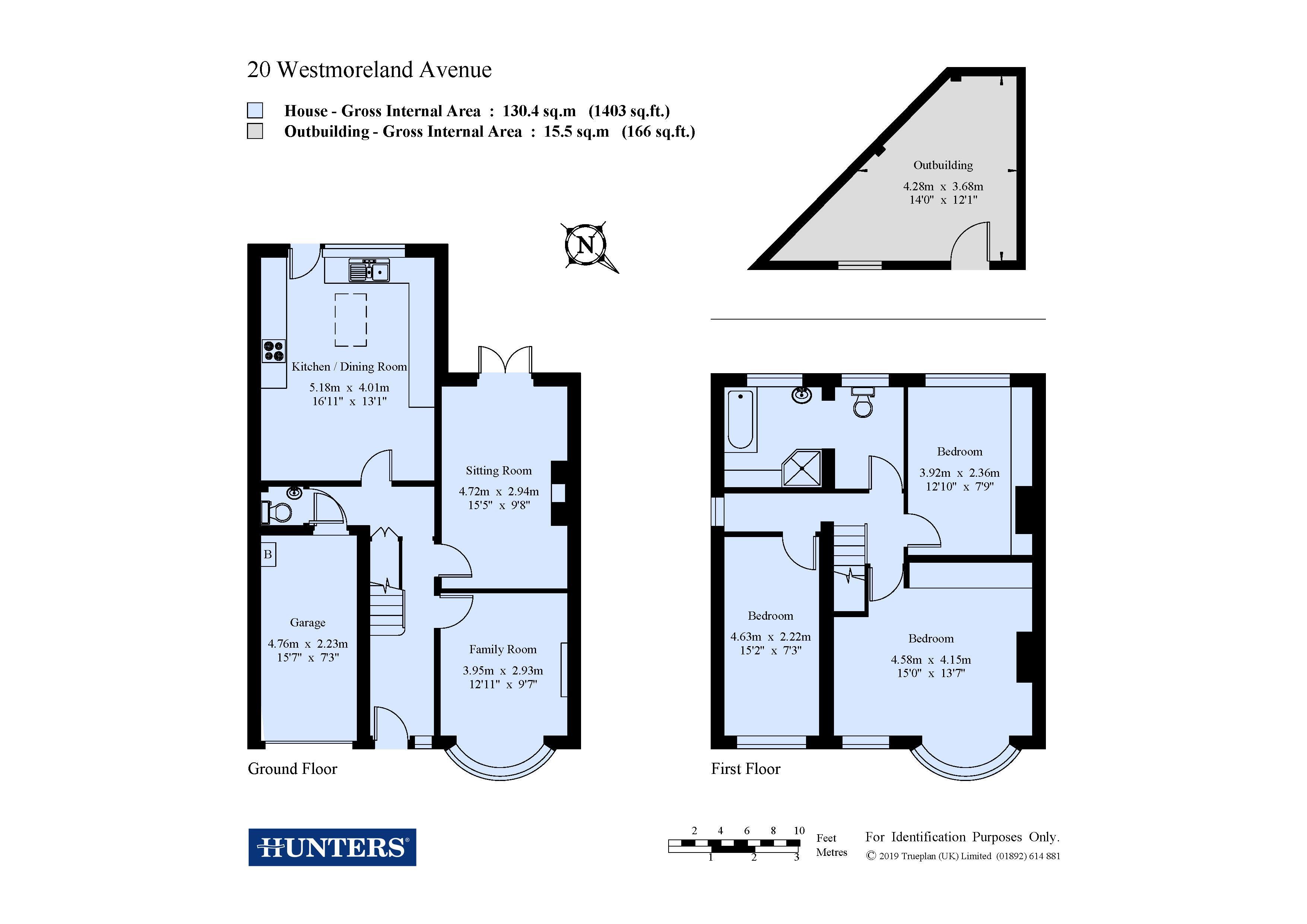 3 Bedrooms End terrace house for sale in Westmoreland Avenue, Welling, Kent DA16