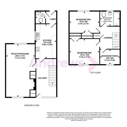 3 Bedrooms End terrace house to rent in Dorset Avenue, Great Baddow, Chelmsford CM2