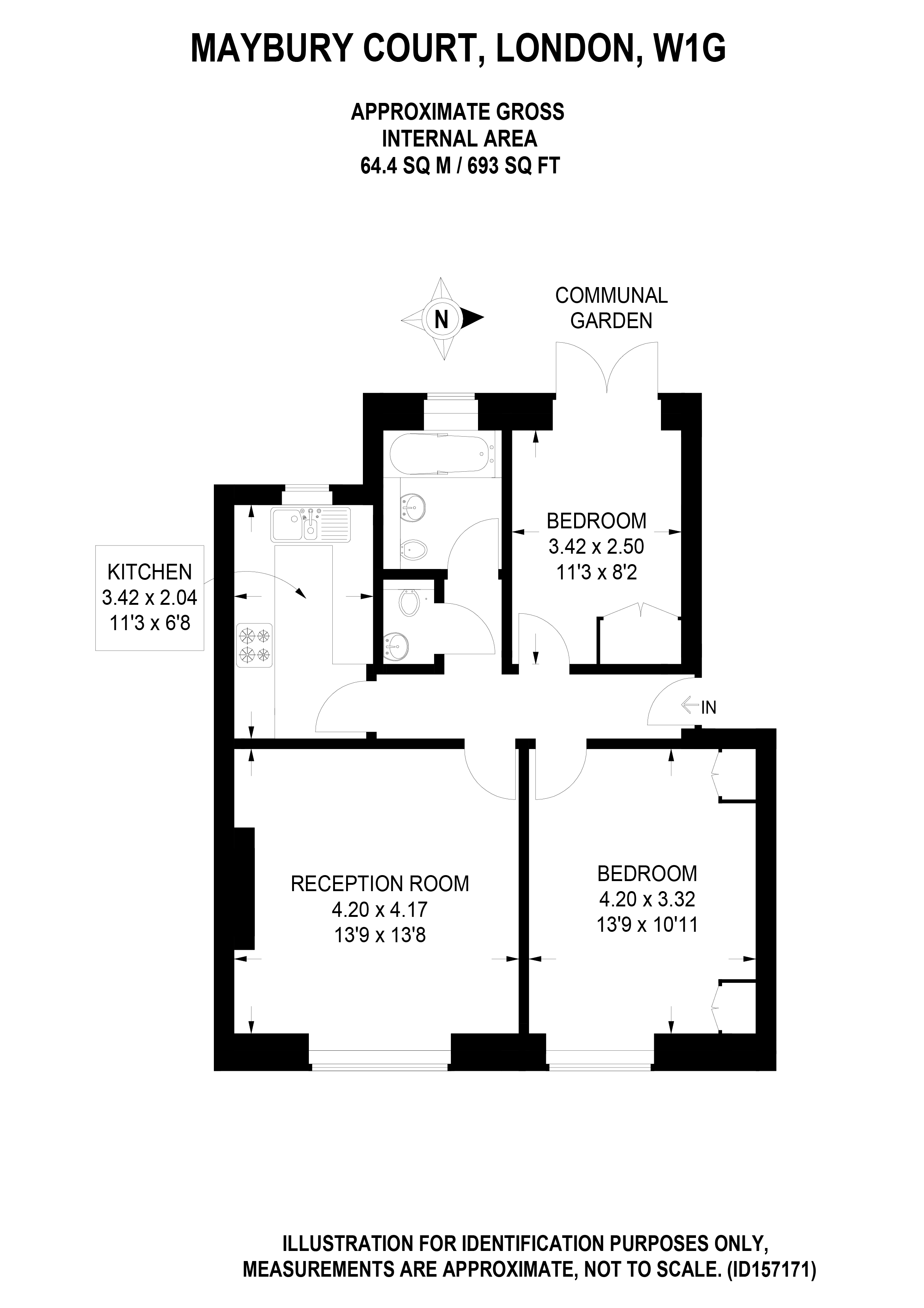 2 Bedrooms Flat to rent in Marylebone Street, London W1G