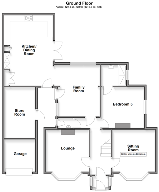 Crescent Road, Sandown floorplan