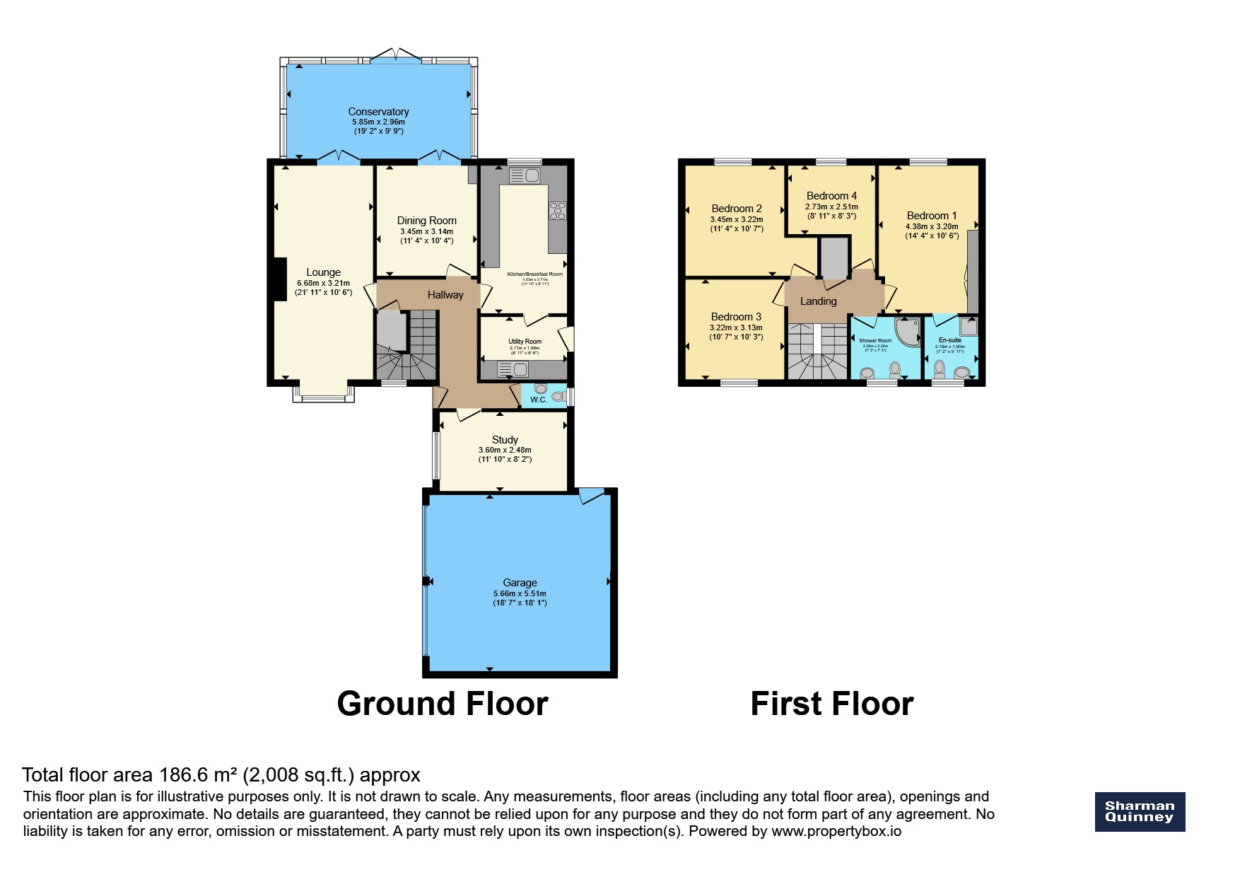 16, Oxford Gardens, Peterborough floorplan