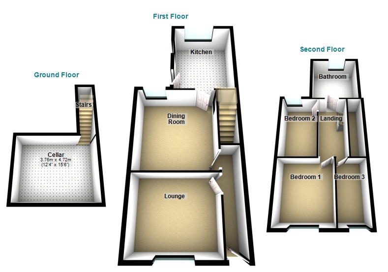 153, Marston Road, Stafford floorplan