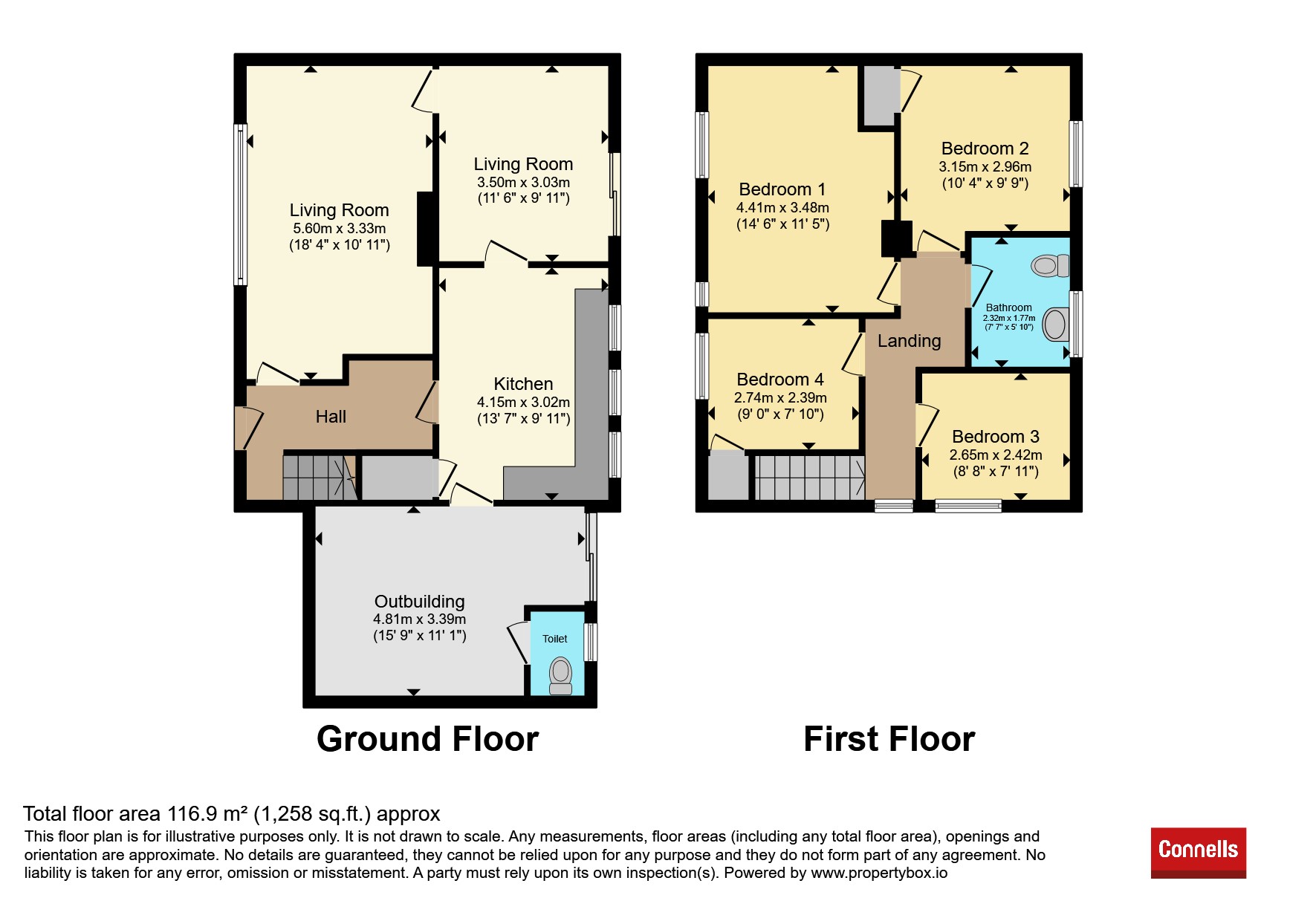 53, Conygre Grove, Bristol floorplan